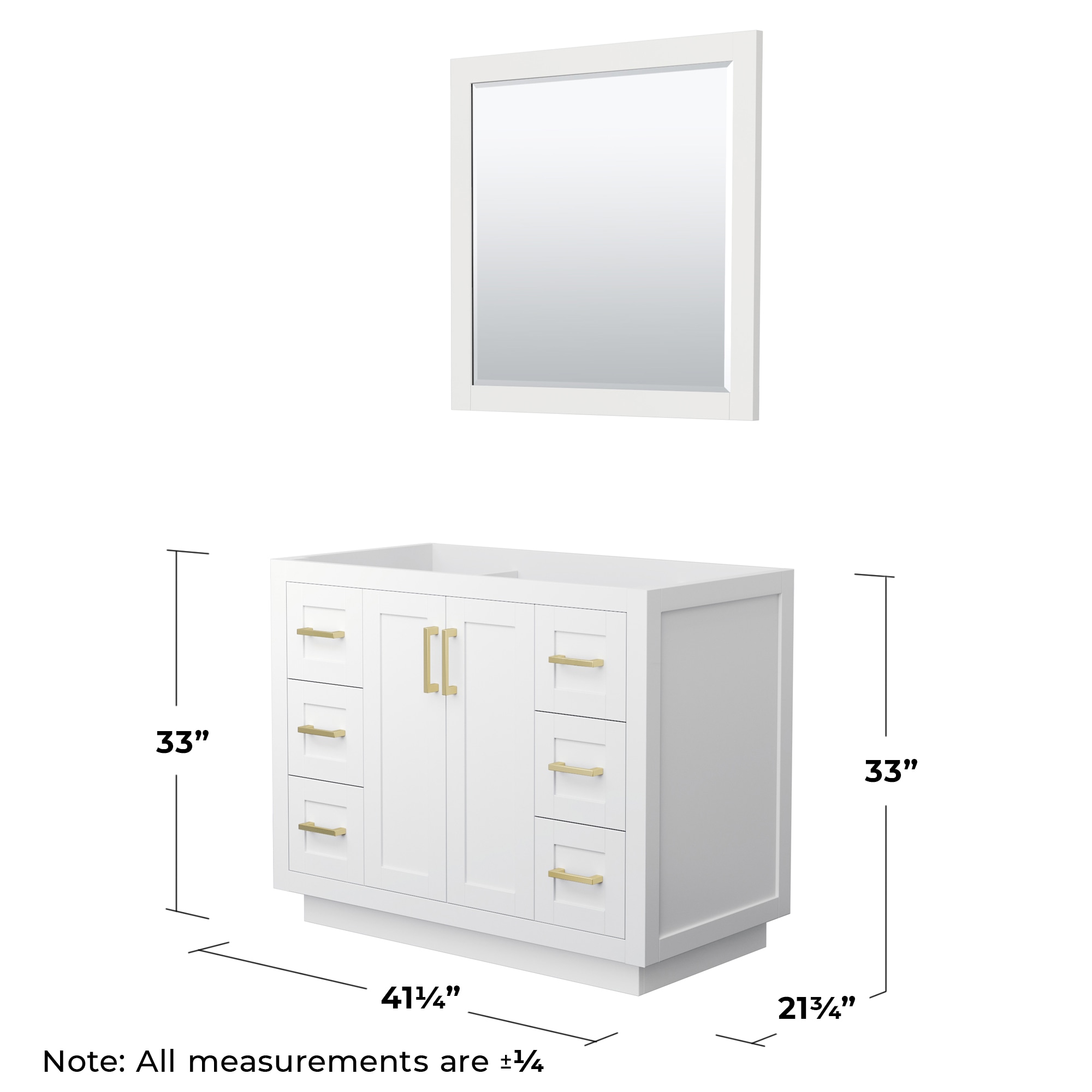 Wyndham Collection WCF292942SWGCXSXXM34 vanities - View #4