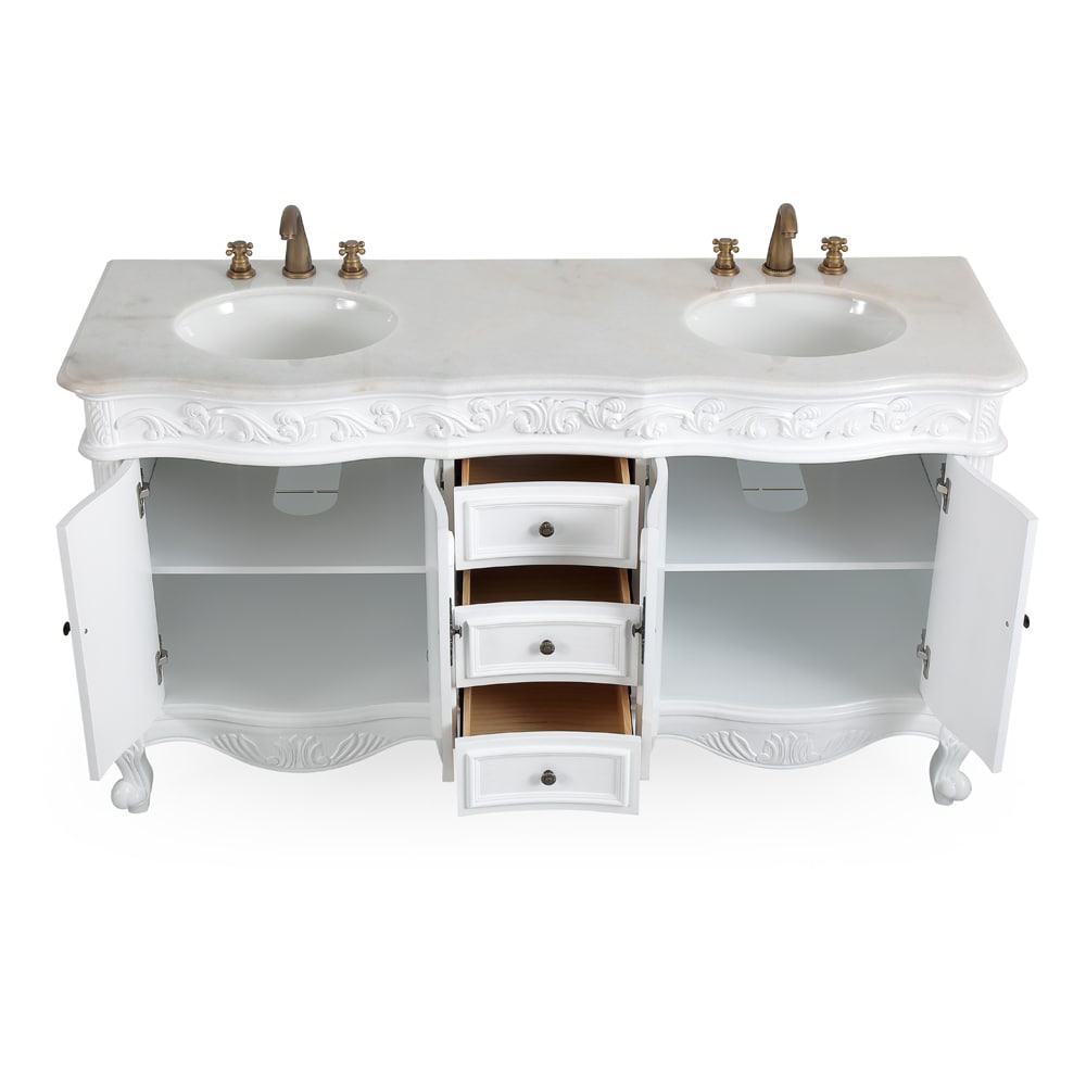 Benton Collection CF-3882W-AW-64 Bath-Vanity-Combo - View #3