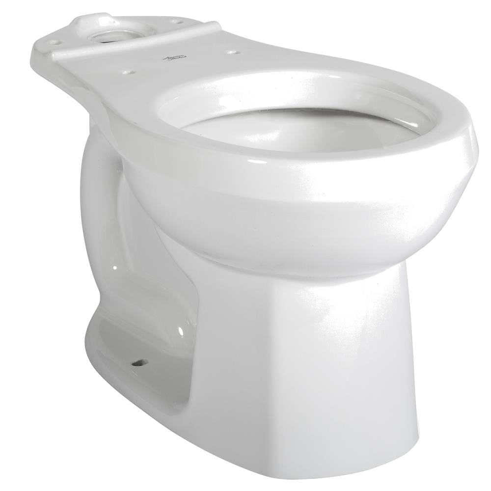 American Standard 3251D101.020 Colony White Round Standard height Toilet Bowl 12-in Rough-In