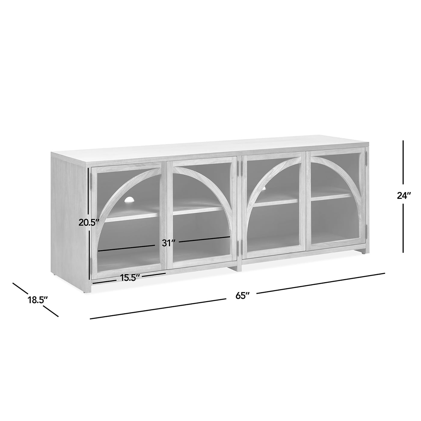 Jennifer Taylor Home LDSG87530N Tv-Stands - View #13