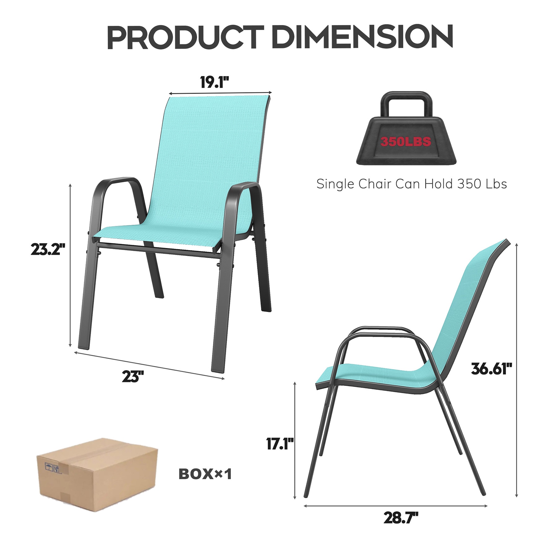 SINOFURN SYG1100034GY Patio-Chairs - View #4
