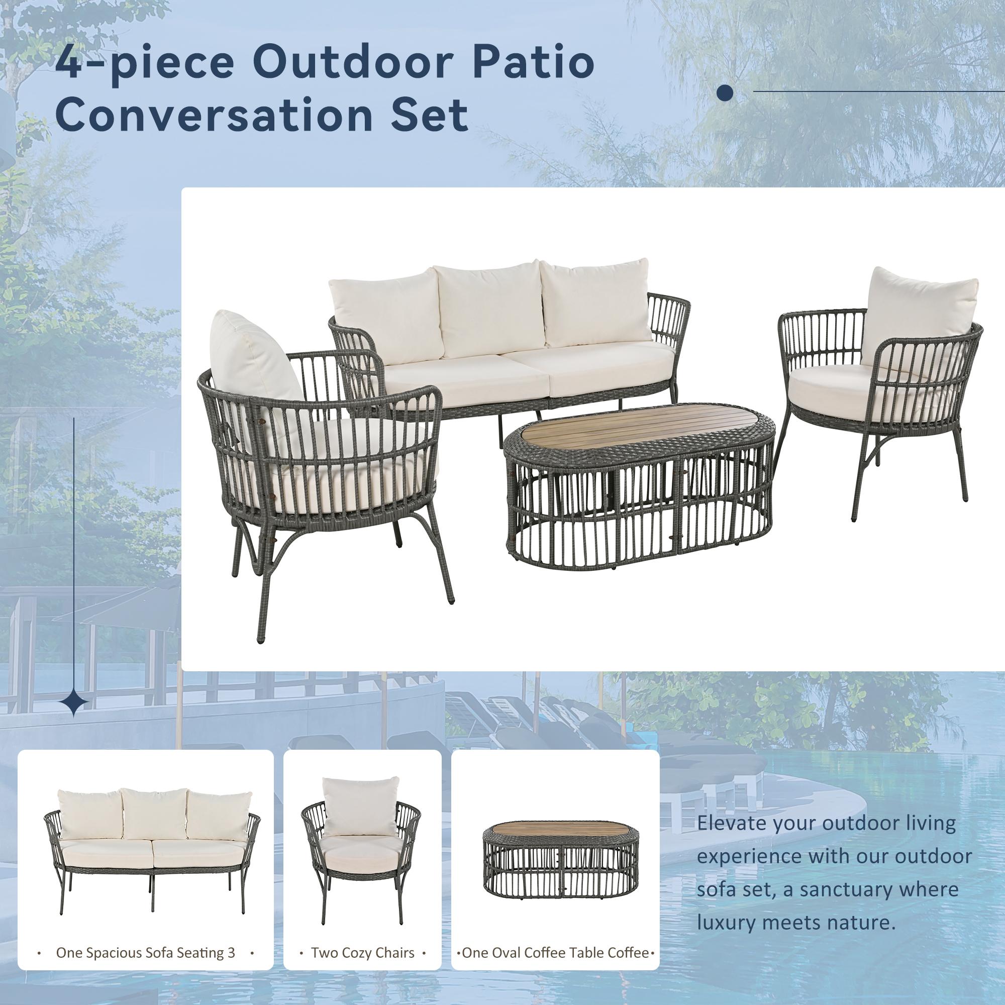 Bayfeve BFTM-8E-PCS Patio-Conversation-Sets - View #7