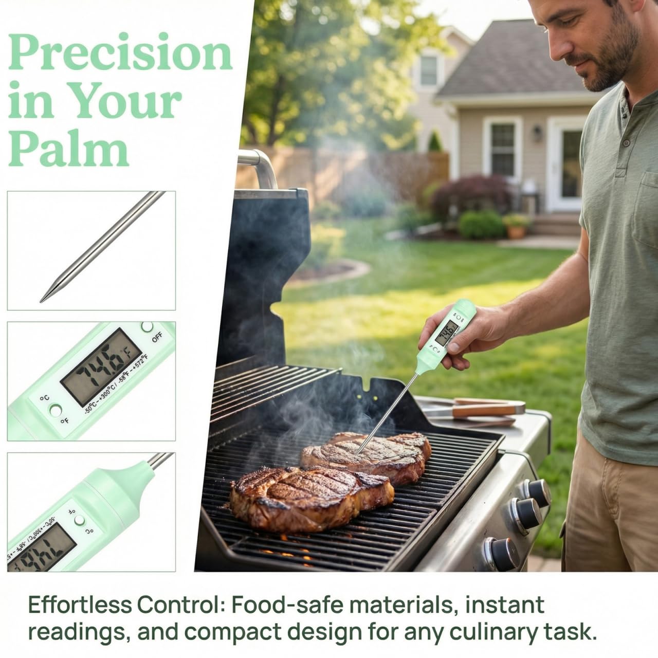 DHMHD LDH0811X188 Meat-Thermometers - View #3