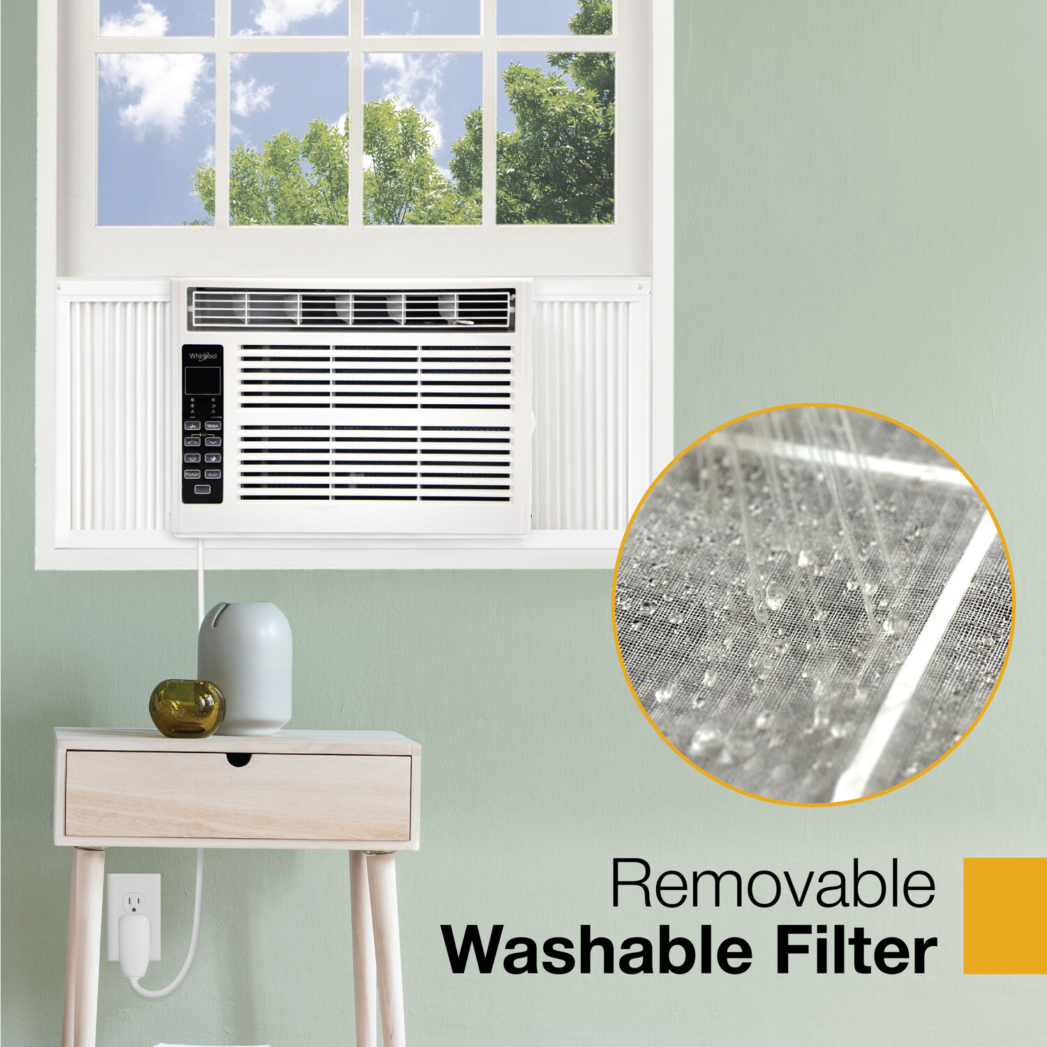 Whirlpool WHAW081CW Window-Air-Conditioners - View #6