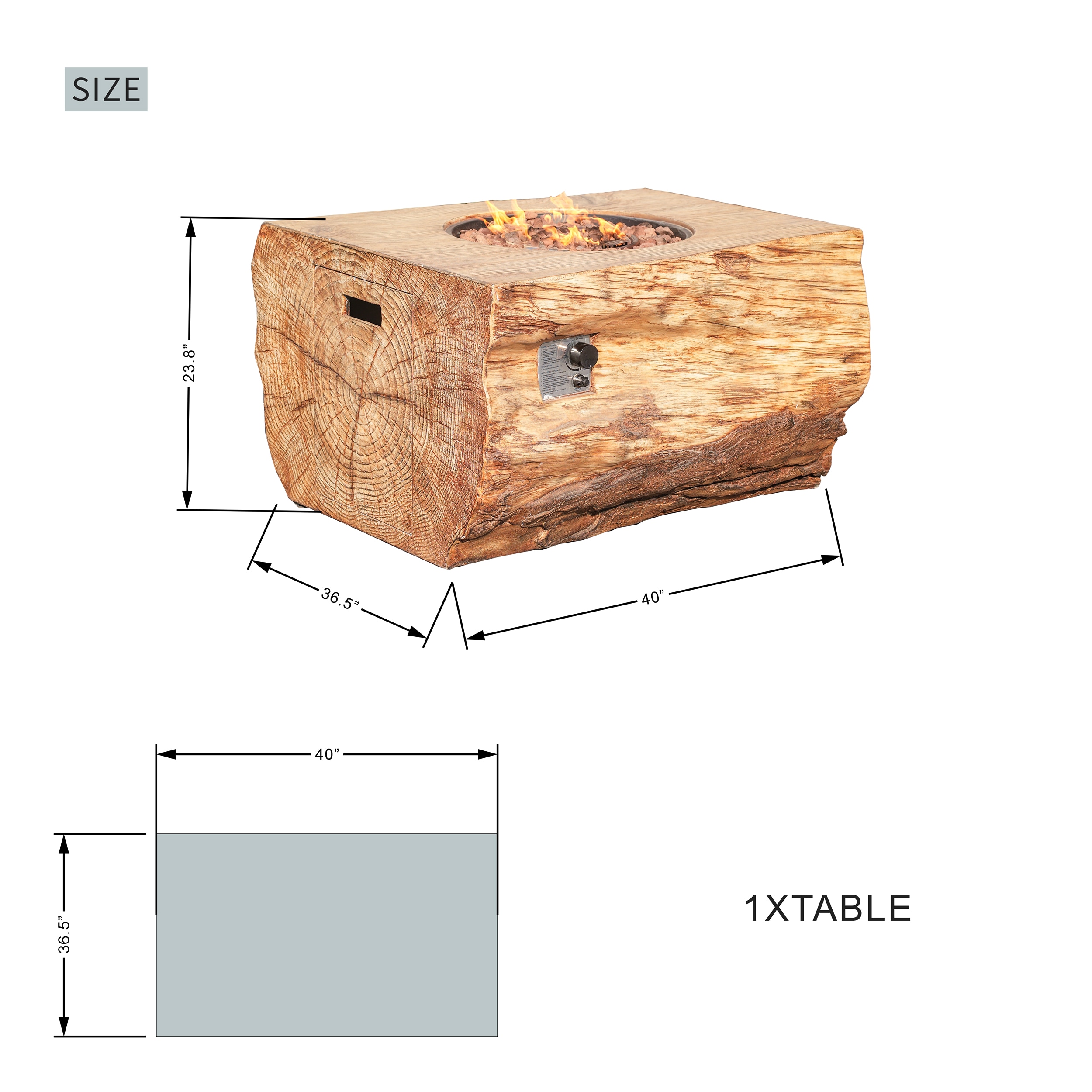 Moda Furnishings MAG-2170 Patio-Tables - View #2