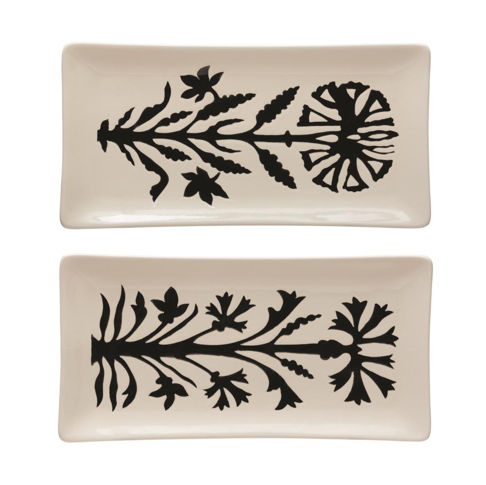 Creative Co-Op DF3336SET Multi Rectangular Serving Platter