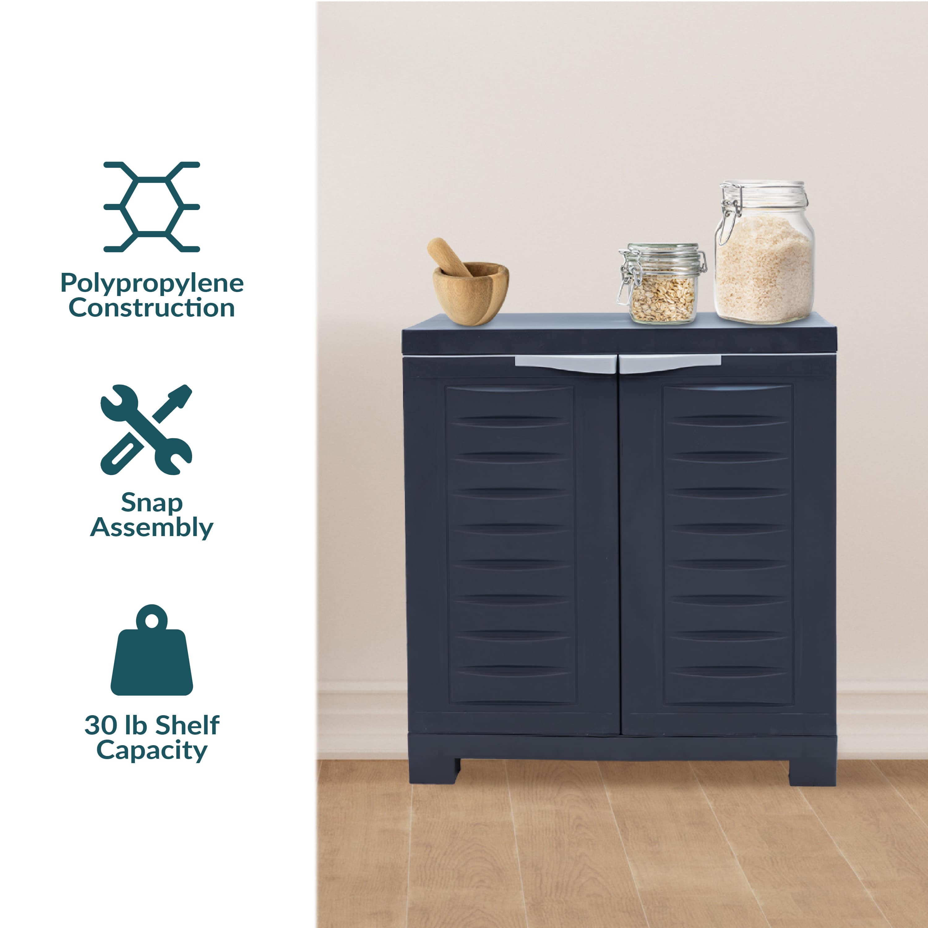 Sunnydaze Decor SUP-8231 Utility-Storage-Cabinets - View #3