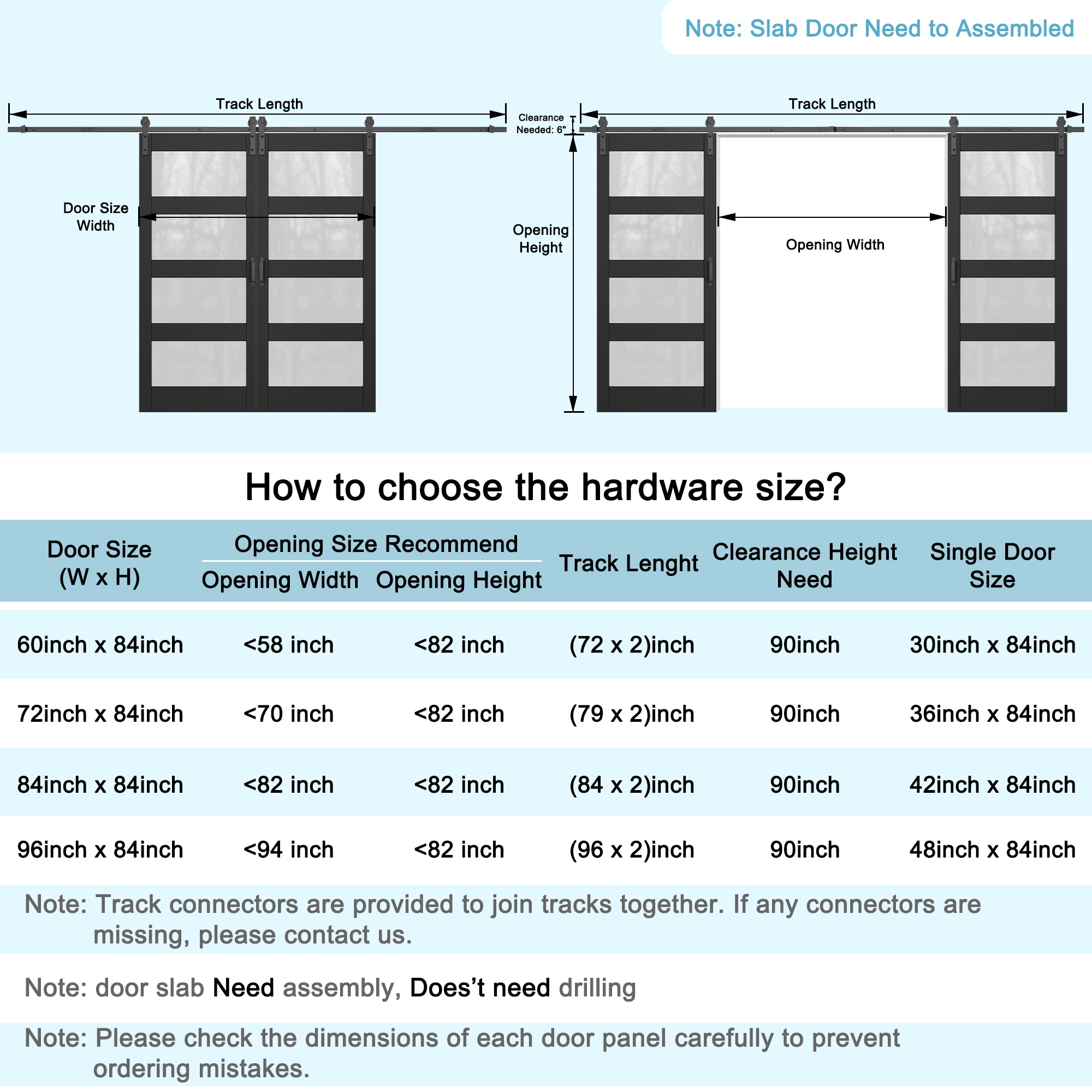 JUJUBON IN-BDBL-BD1-G-4L-72 Barn-Doors - View #7