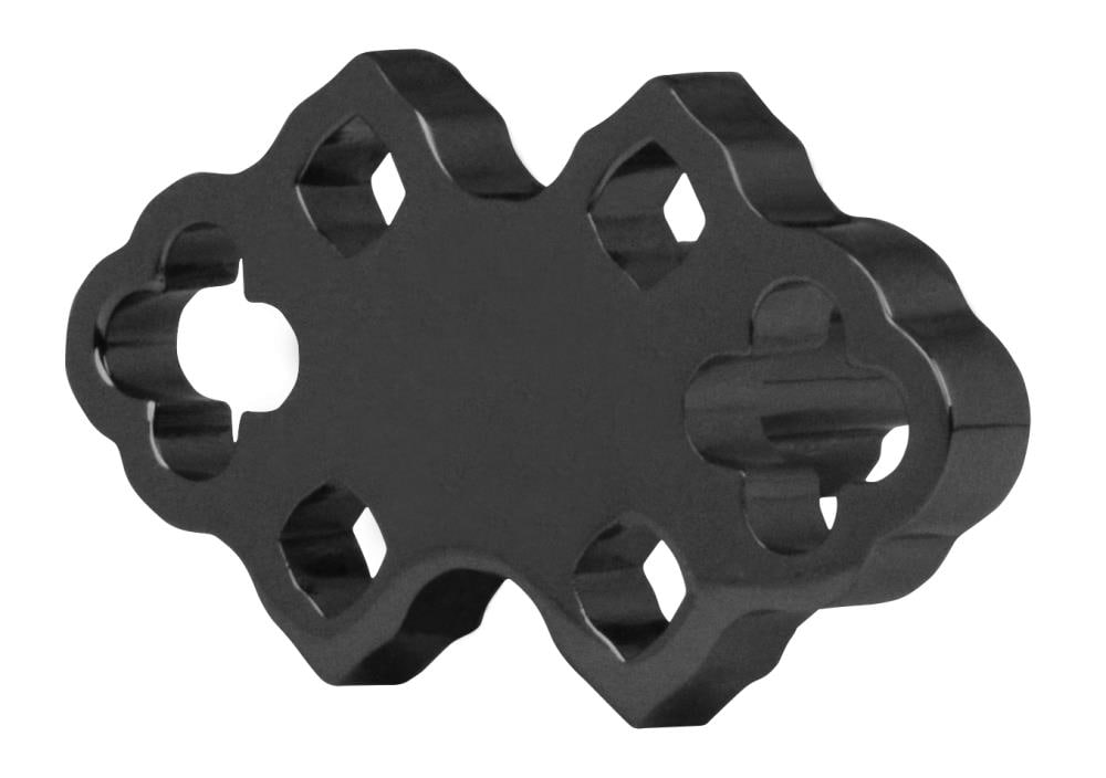 Wisdom Stone 4235BN Granada Black Nickel Geometric Cabinet Knob