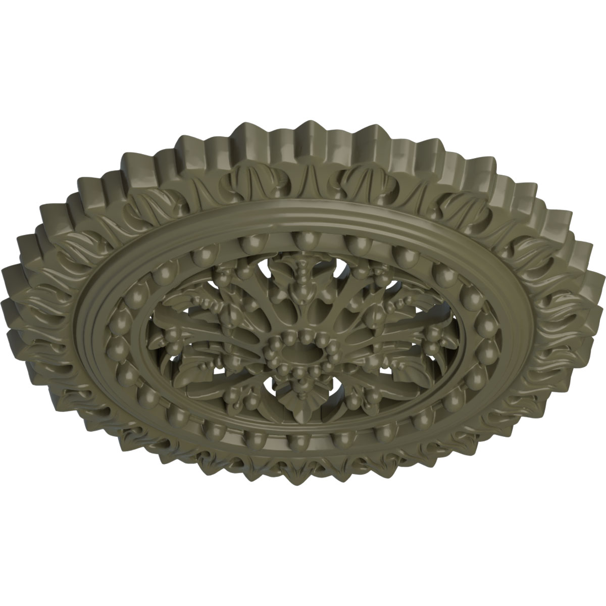 Ekena Millwork CM18SKPTF Ceiling-Medallions - View #2