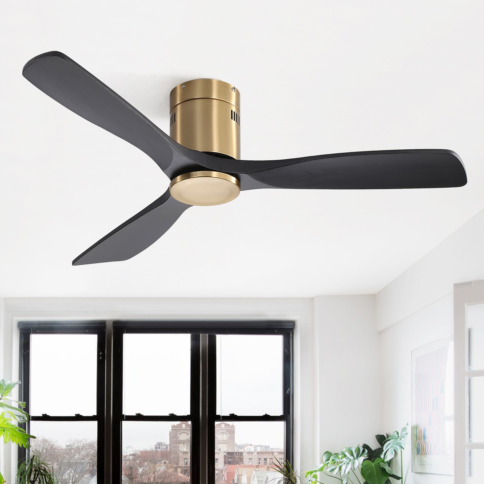 Sofucor LS-52143-BG-WD-YH-W Ceiling-Fans - View #7