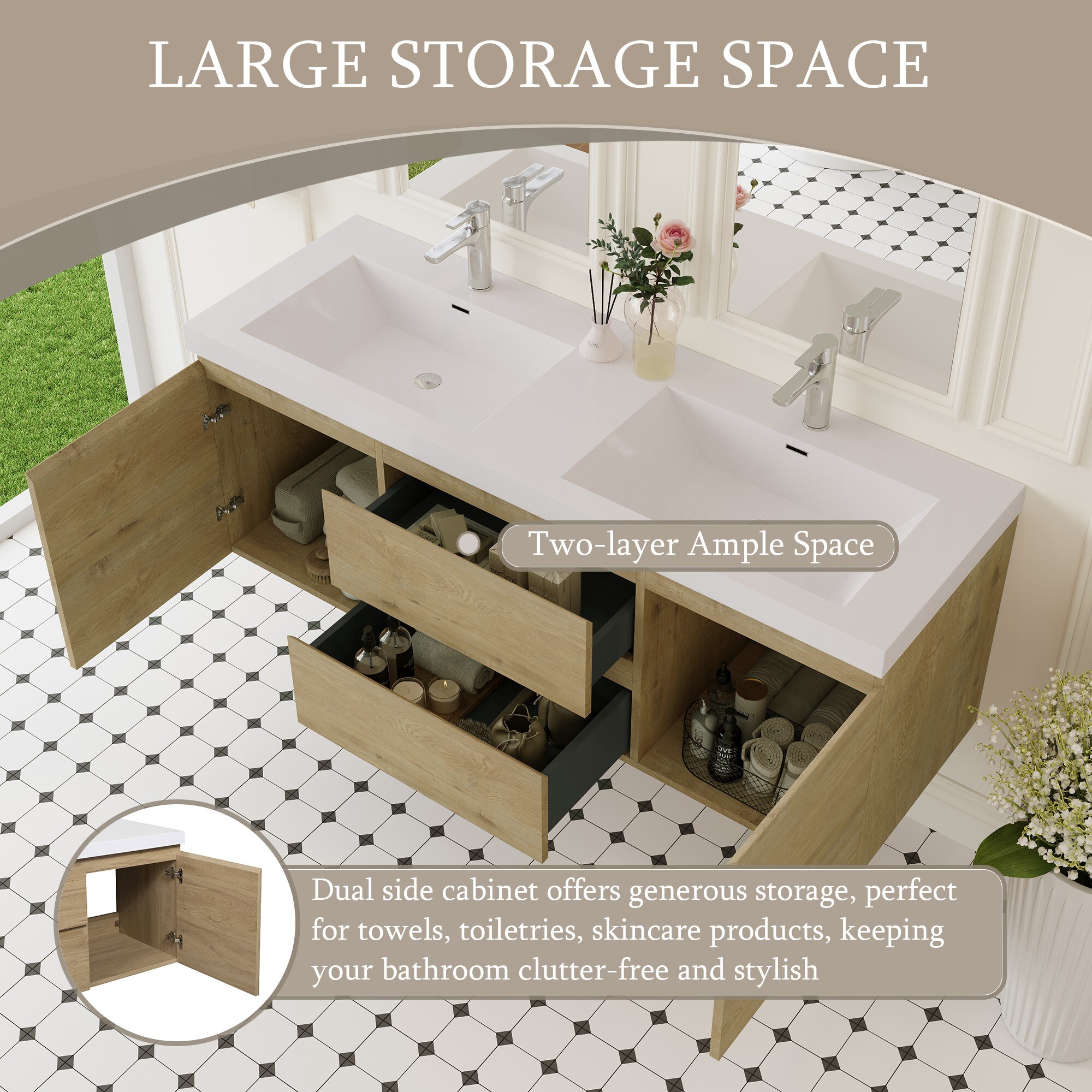 Iseryn YSG27063P15 Bath-Vanity-Combo - View #4