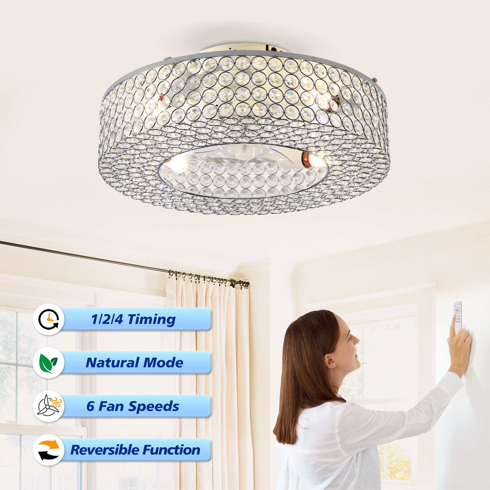 SINOFURN SYF070025WT Ceiling-Fans - View #8