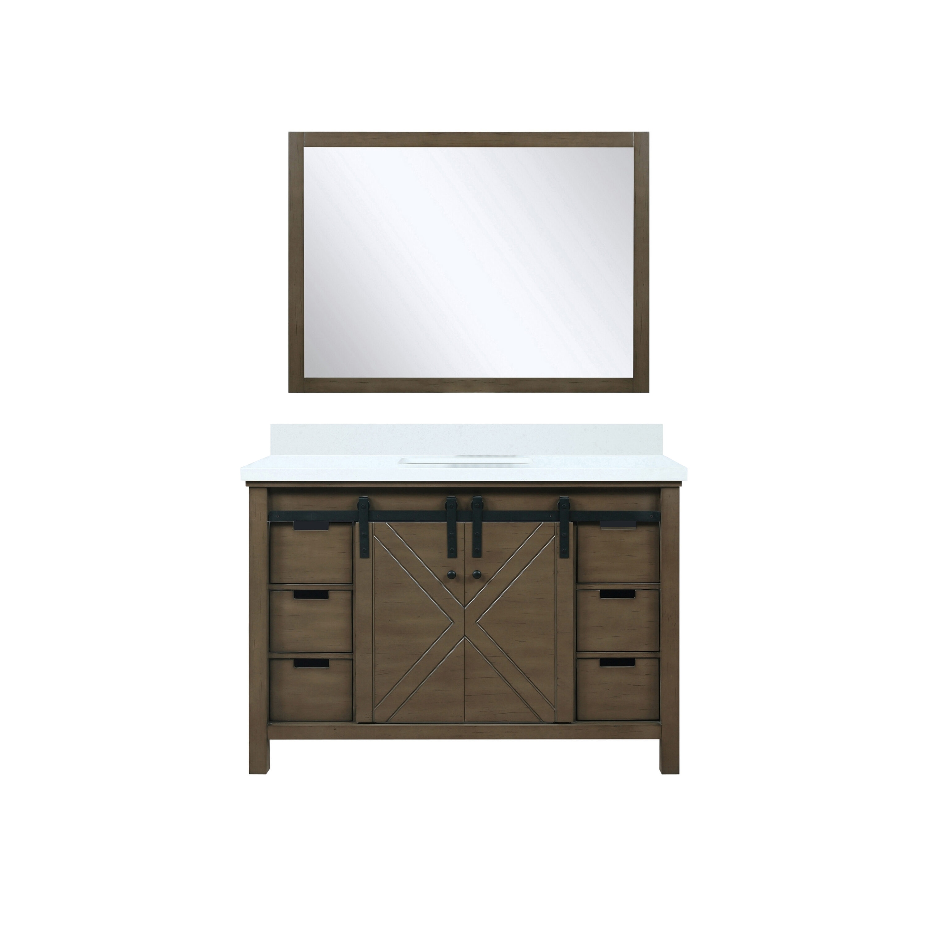 Lexora LVM48SK310 Bath-Vanity-Combo - View #2