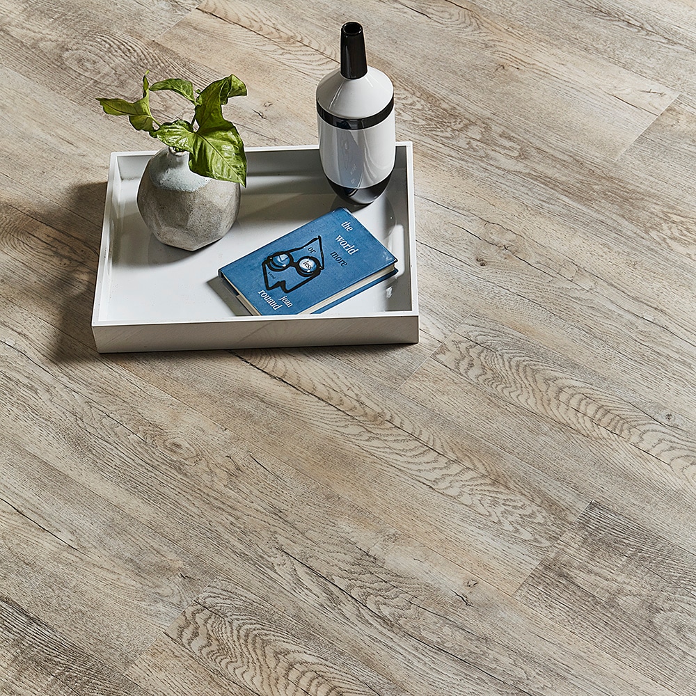 Pergo Duracraft +WetProtect English Isle Oak 20-mil x 7-1/2-in W x 47-in L Interlocking Luxury Vinyl Plank Flooring (17.43-sq ft/ Carton)