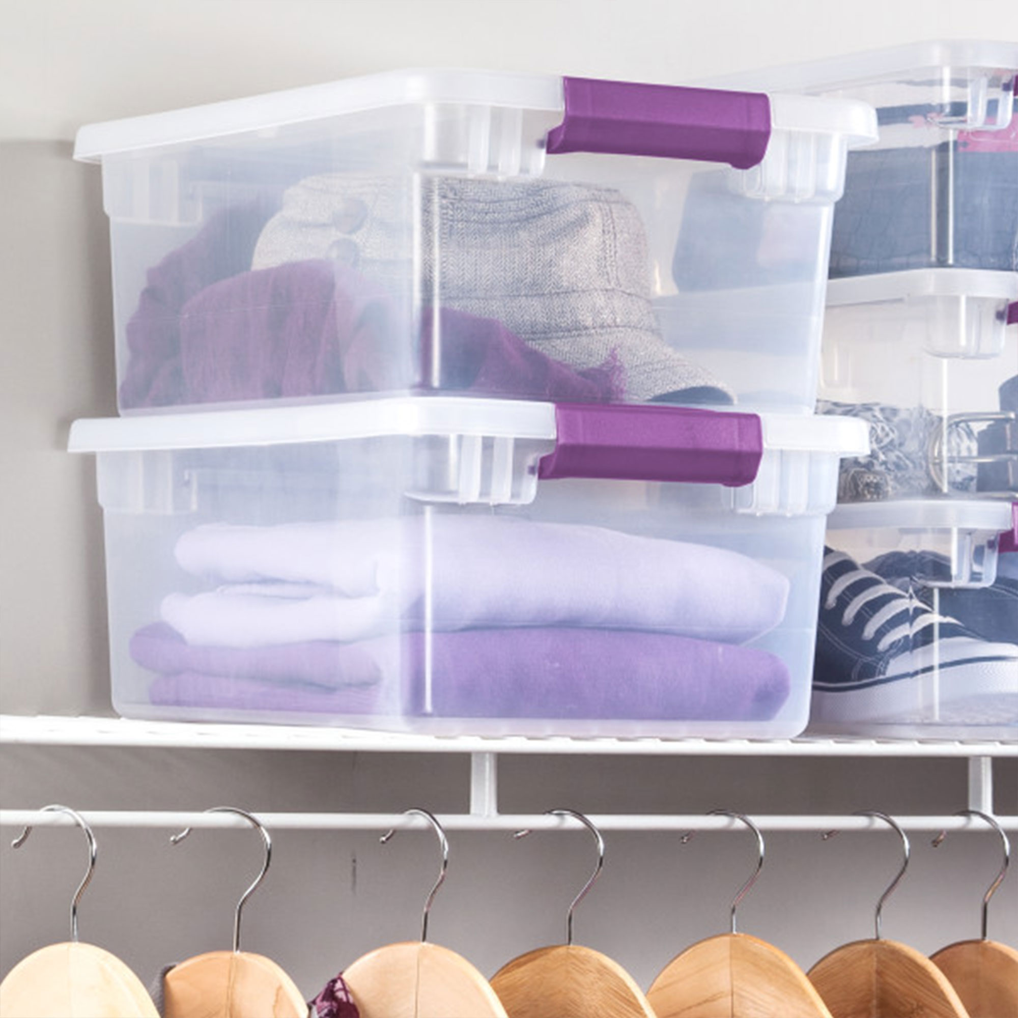 Sterilite 55863 Plastic-Storage-Totes - View #6