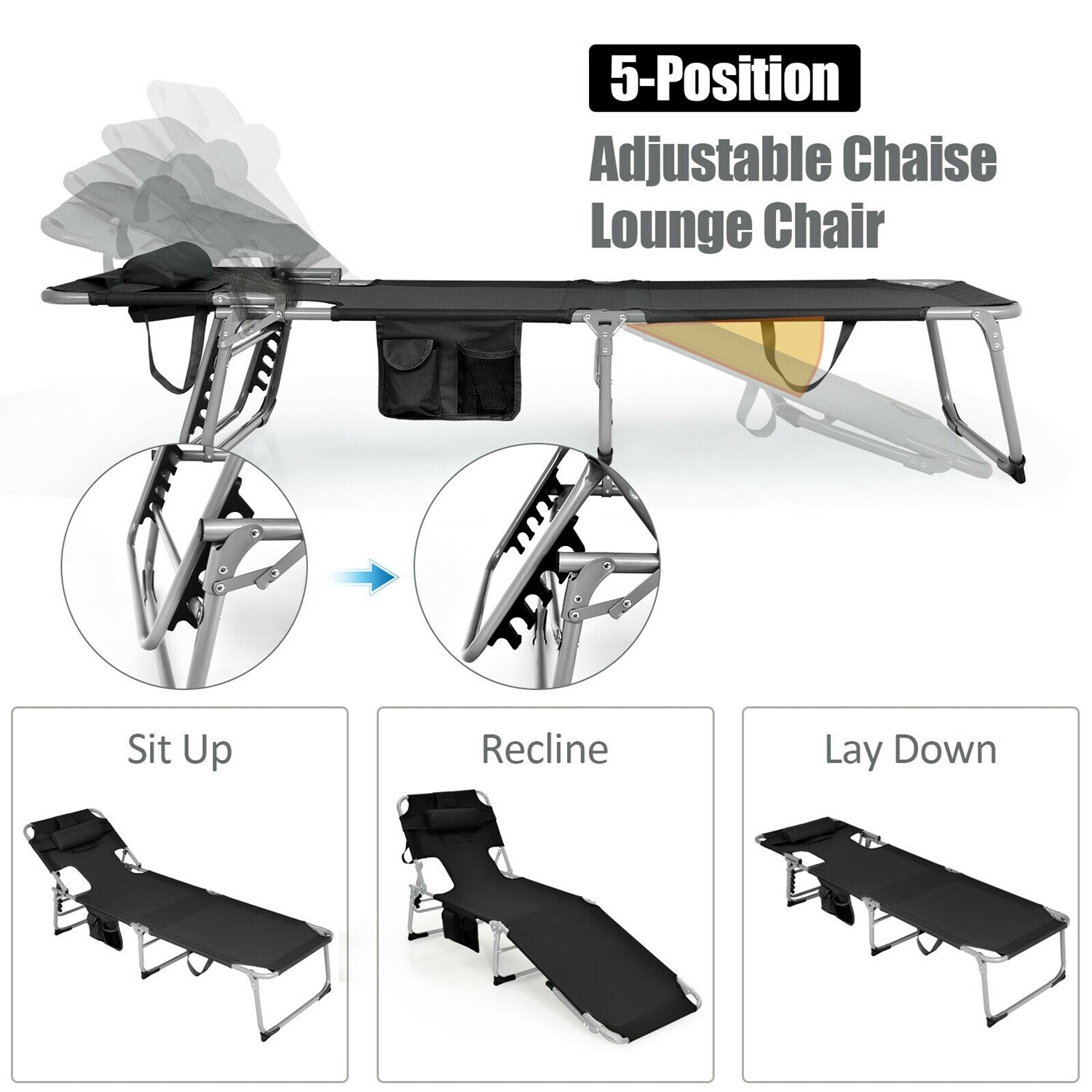 Forclover CBM-288DGY Patio-Chairs - View #8