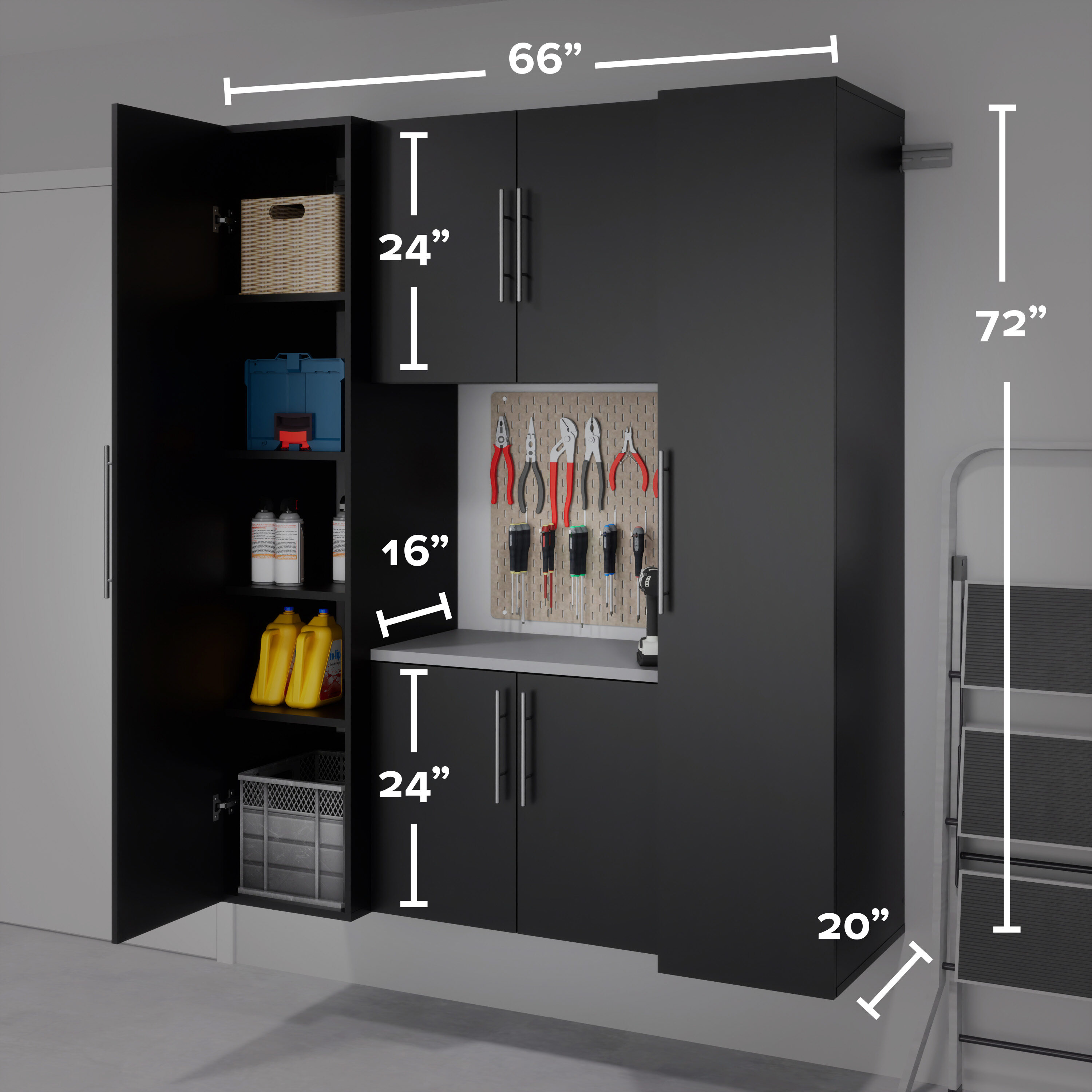 Prepac BRGW-0711-4M Garage-Storage-Systems - View #9