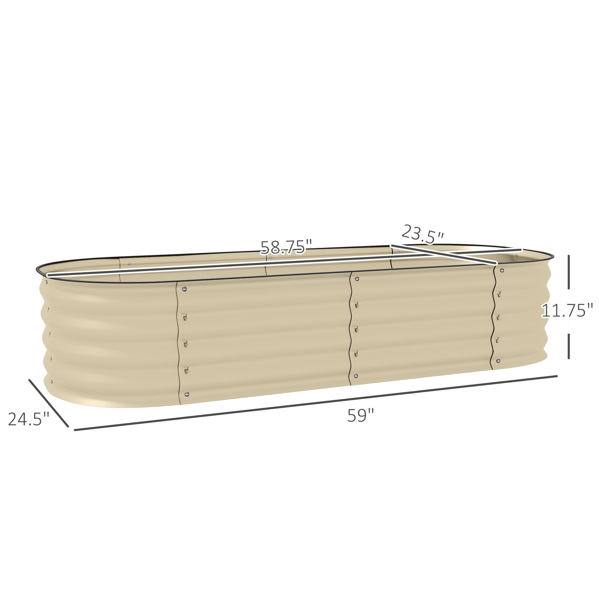 Damerin W257RA Raised-Garden-Beds - View #2