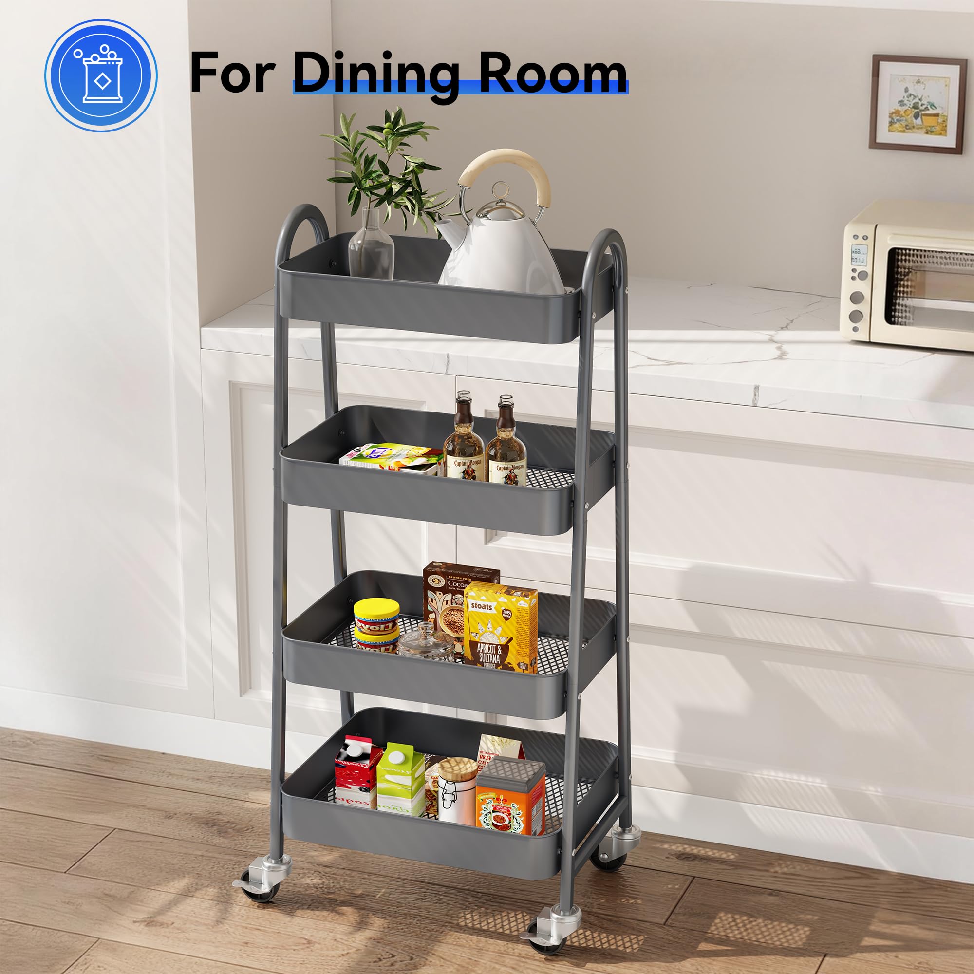 Haysky LSRY-TC4L-GY Utility-Carts - View #6