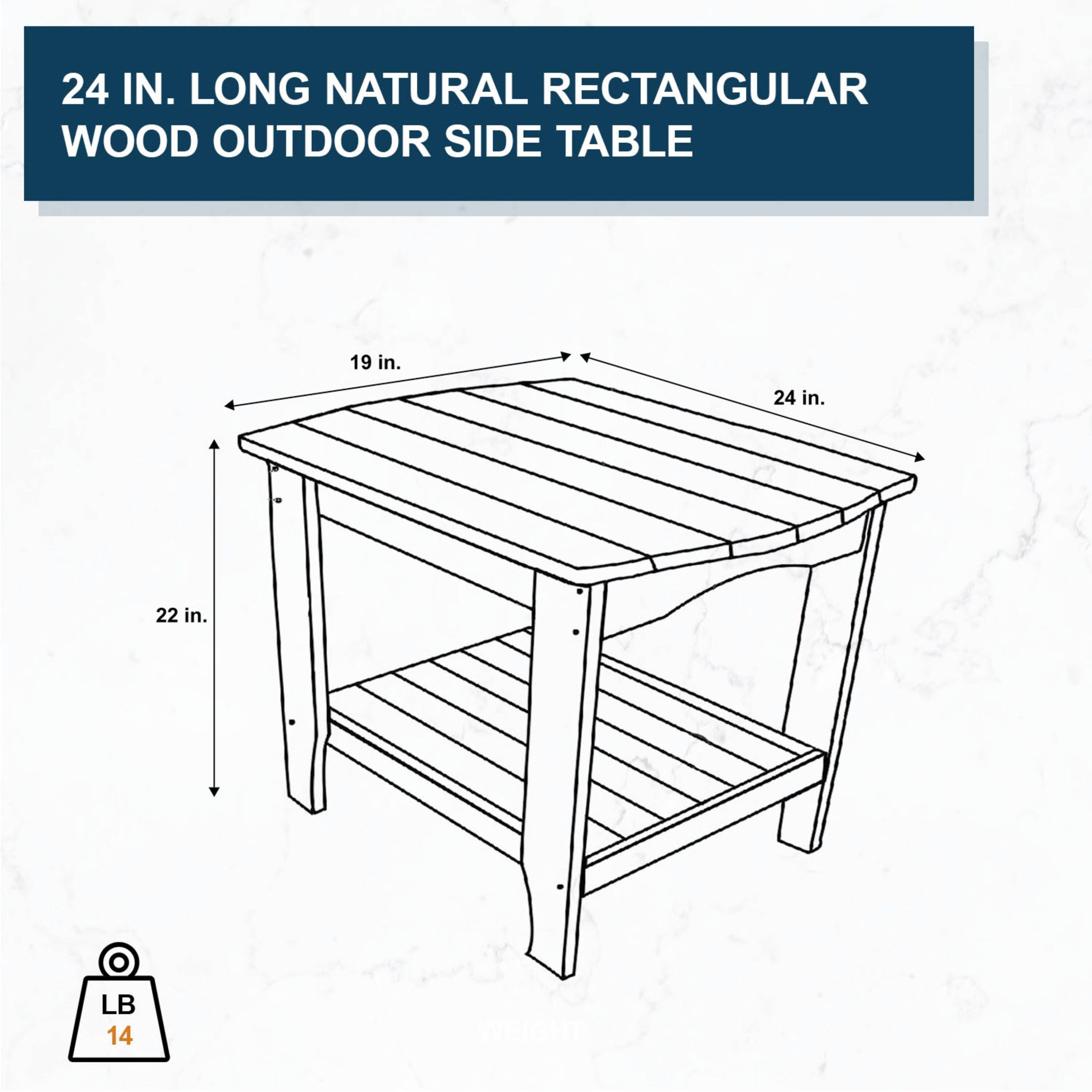 Shine Company 4103N Patio-Tables - View #6
