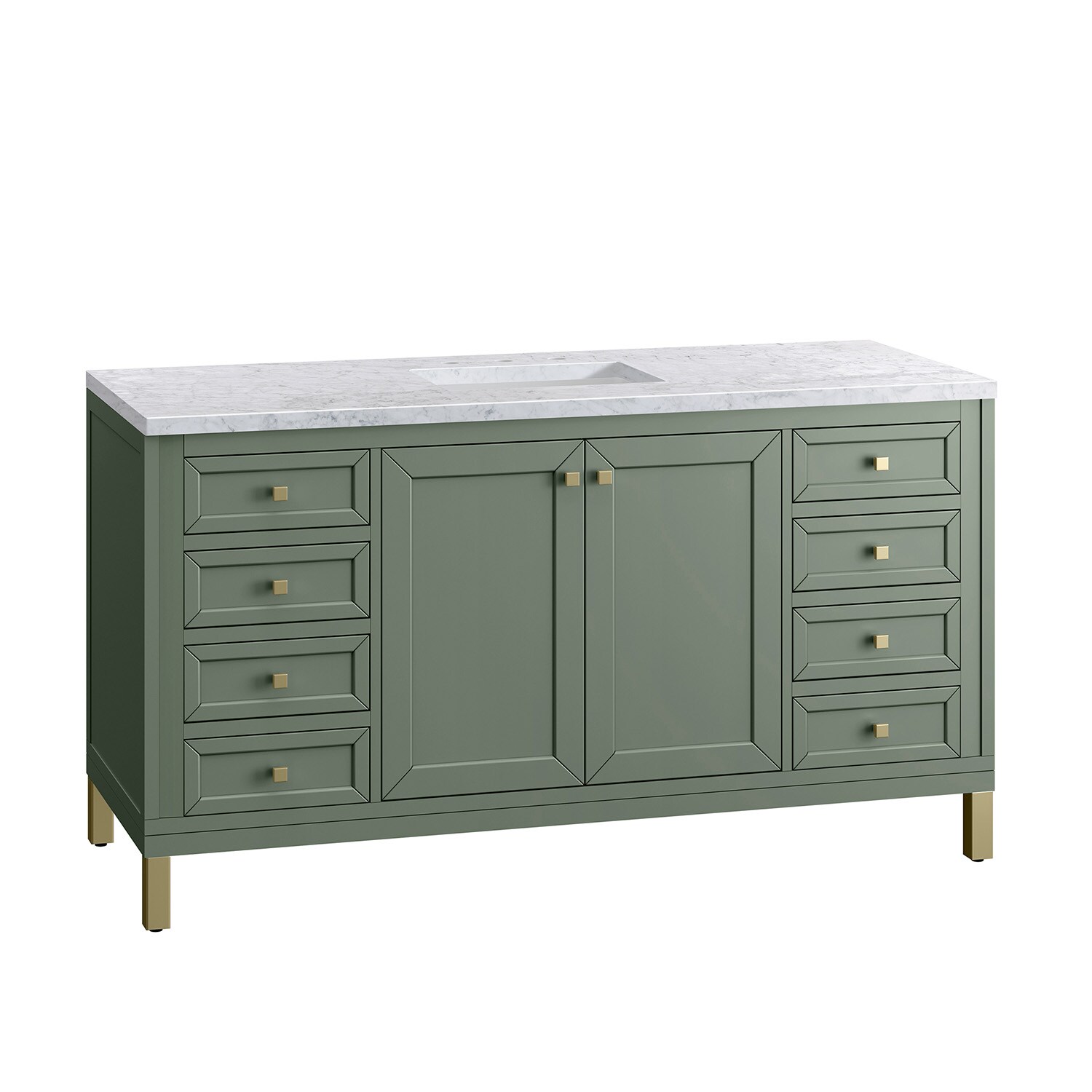 James Martin Vanities 305-V60S-SC-3CAR Bath-Vanity-Combo - View #5