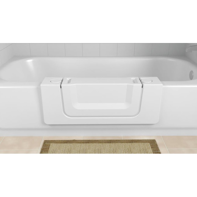 Cleancut Wide White Convertible Bathtub, What Size Rough Opening For Bathtub