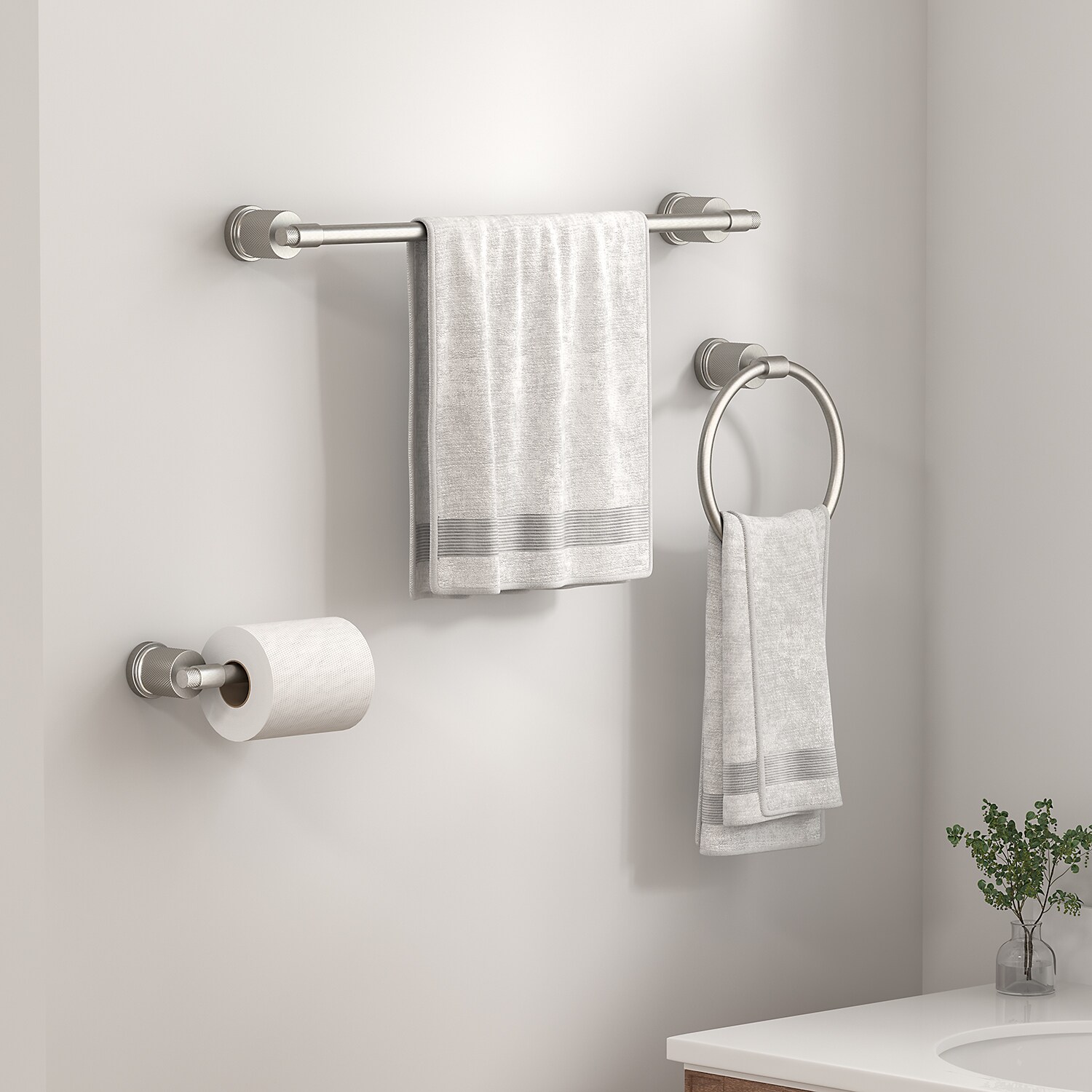 FORIOUS LL19011BN3A Decorative-Bath-Hardware-Kits - View #2