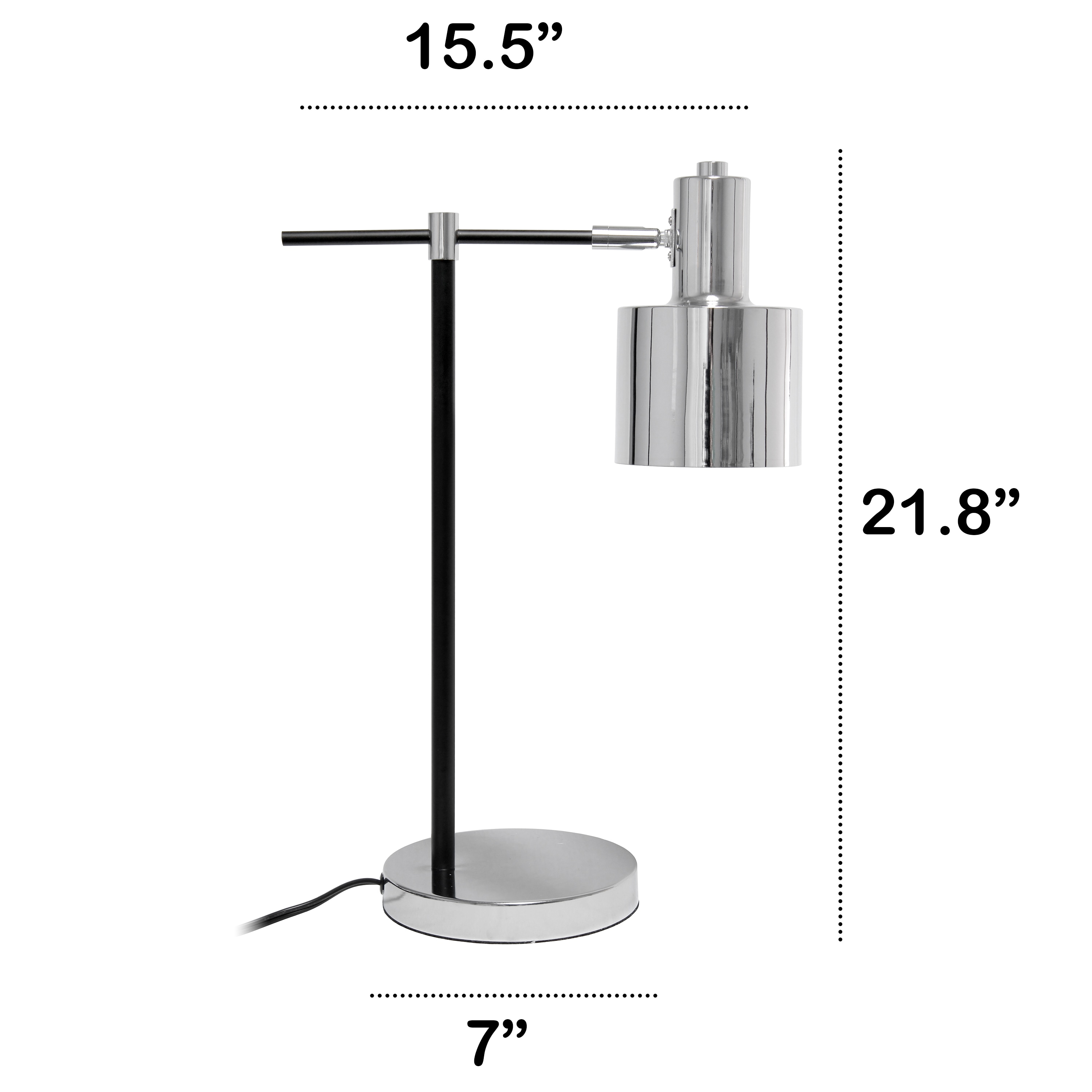 Lalia Home LHT-4001-CH Table-Lamps - View #3