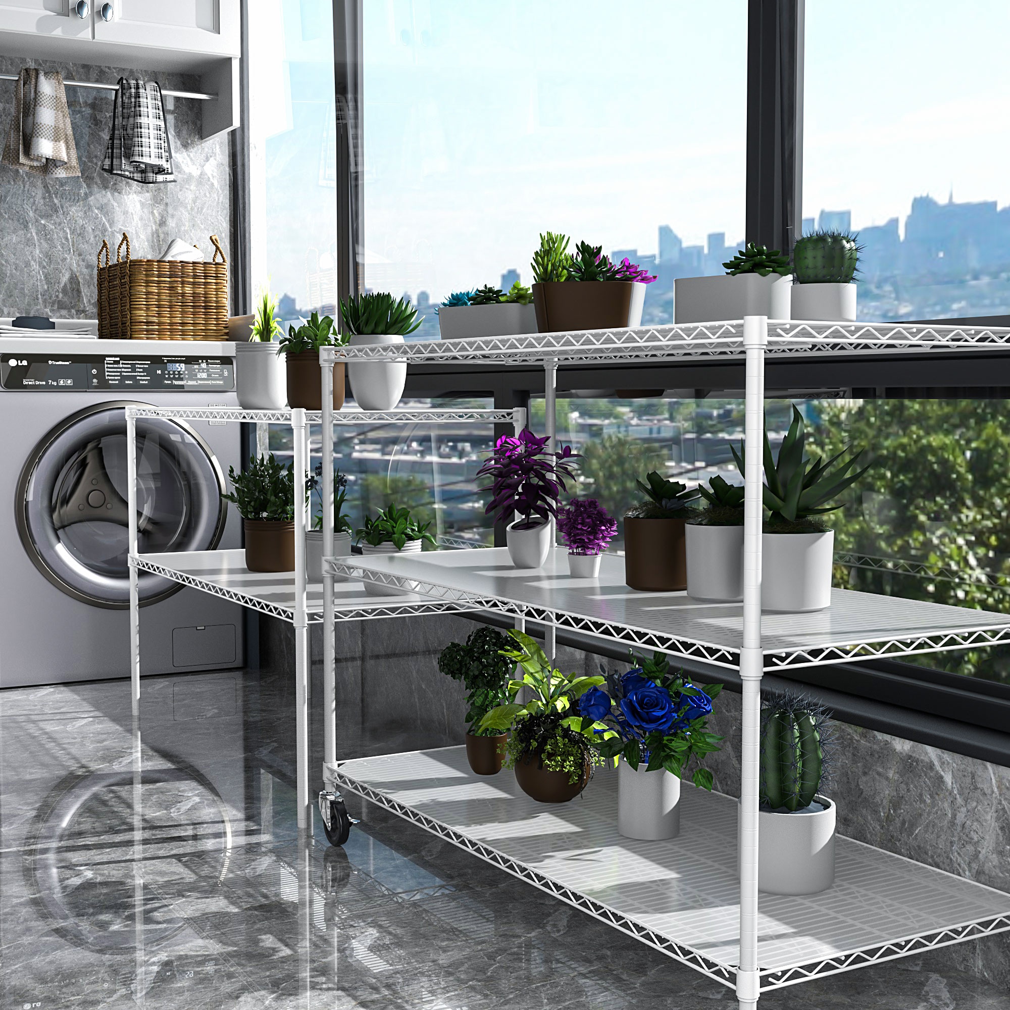 Gaierptone CRXCN8H8JZO Free-Standing-Shelving - View #6