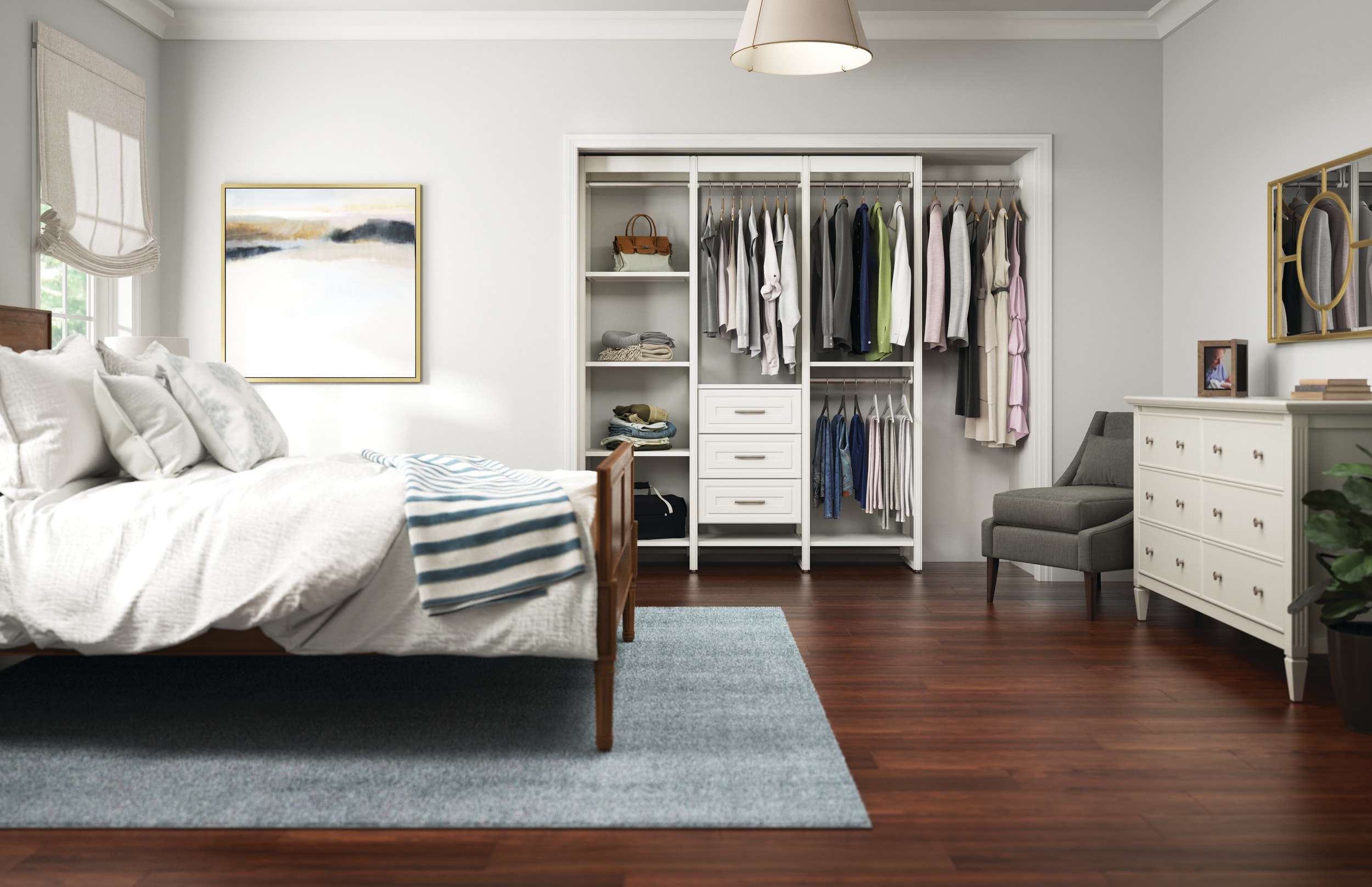 Closets by Liberty HS0100W-RW-24 Closet-Rods - View #10
