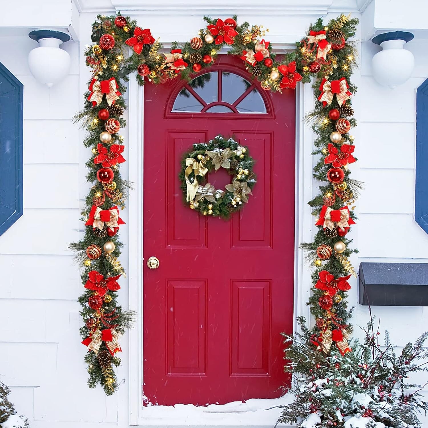 Garvee LSHQQPHO-0VGRU8V2 Artificial-Christmas-Garland - View #6