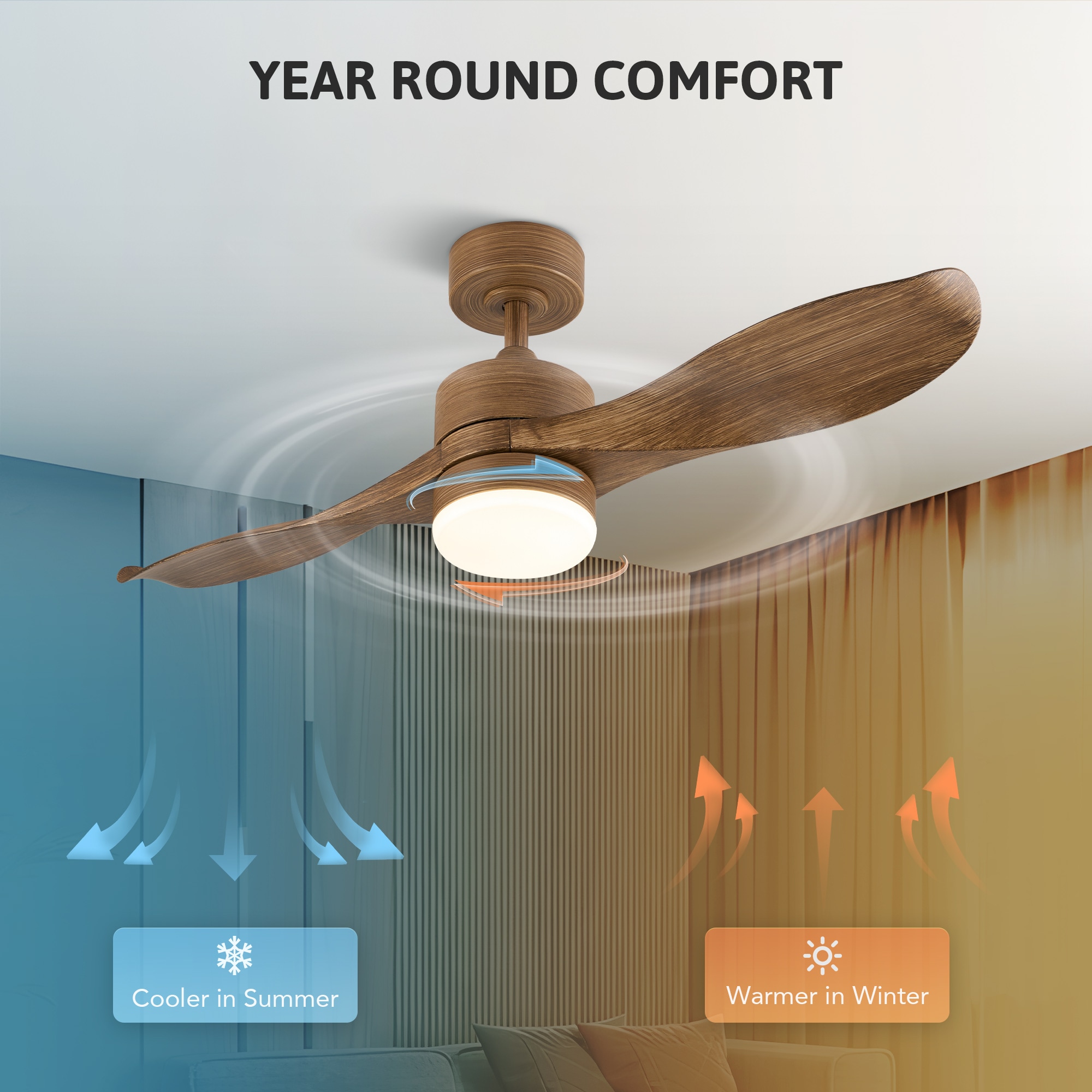 CO-Z CFN-1320-NW Ceiling-Fans - View #9