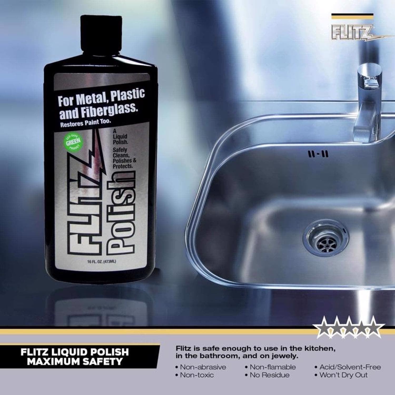Flitz EJD1014828 All-Purpose-Cleaners - View #3