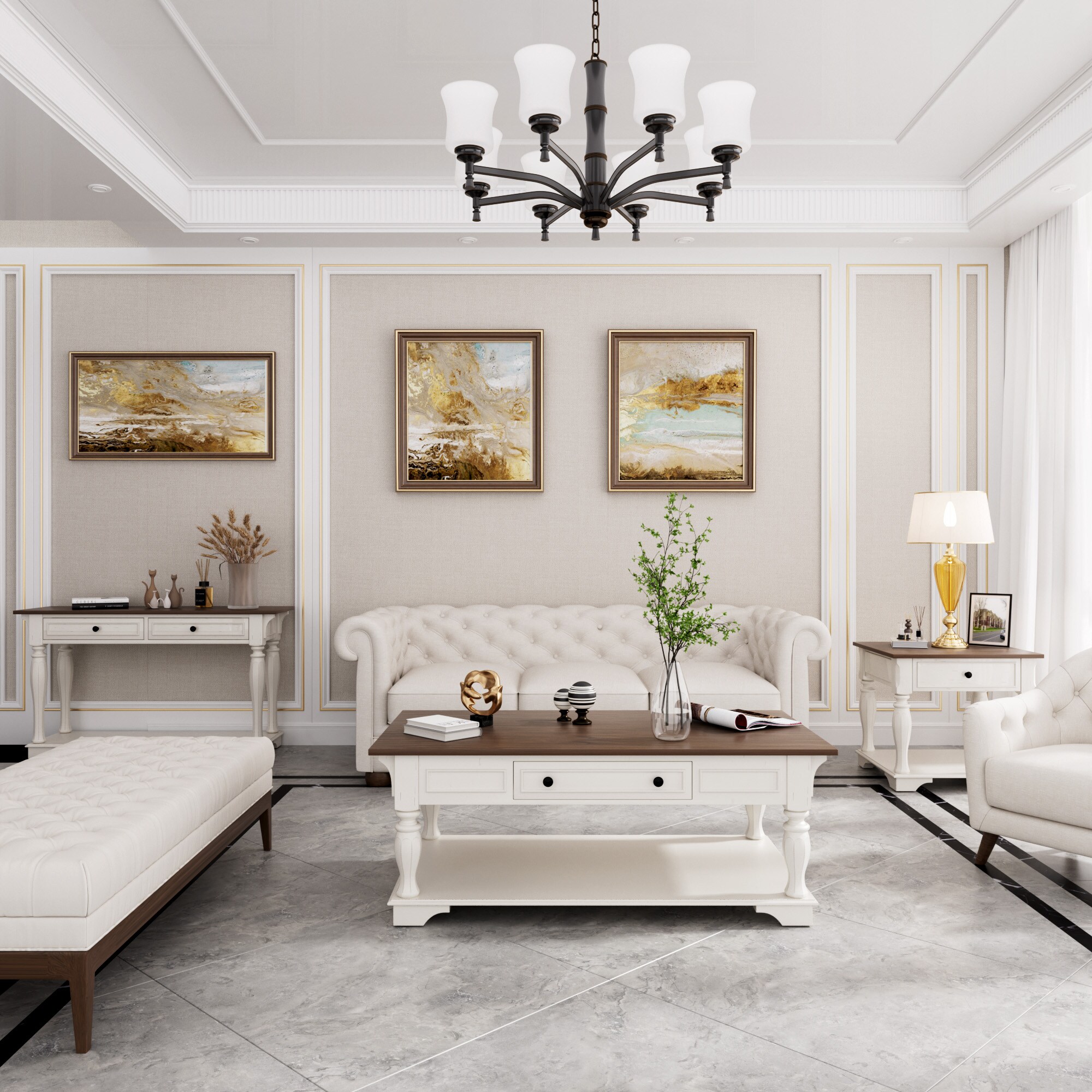 JEAREY CWCJ-Q-DG Coffee-Tables - View #7