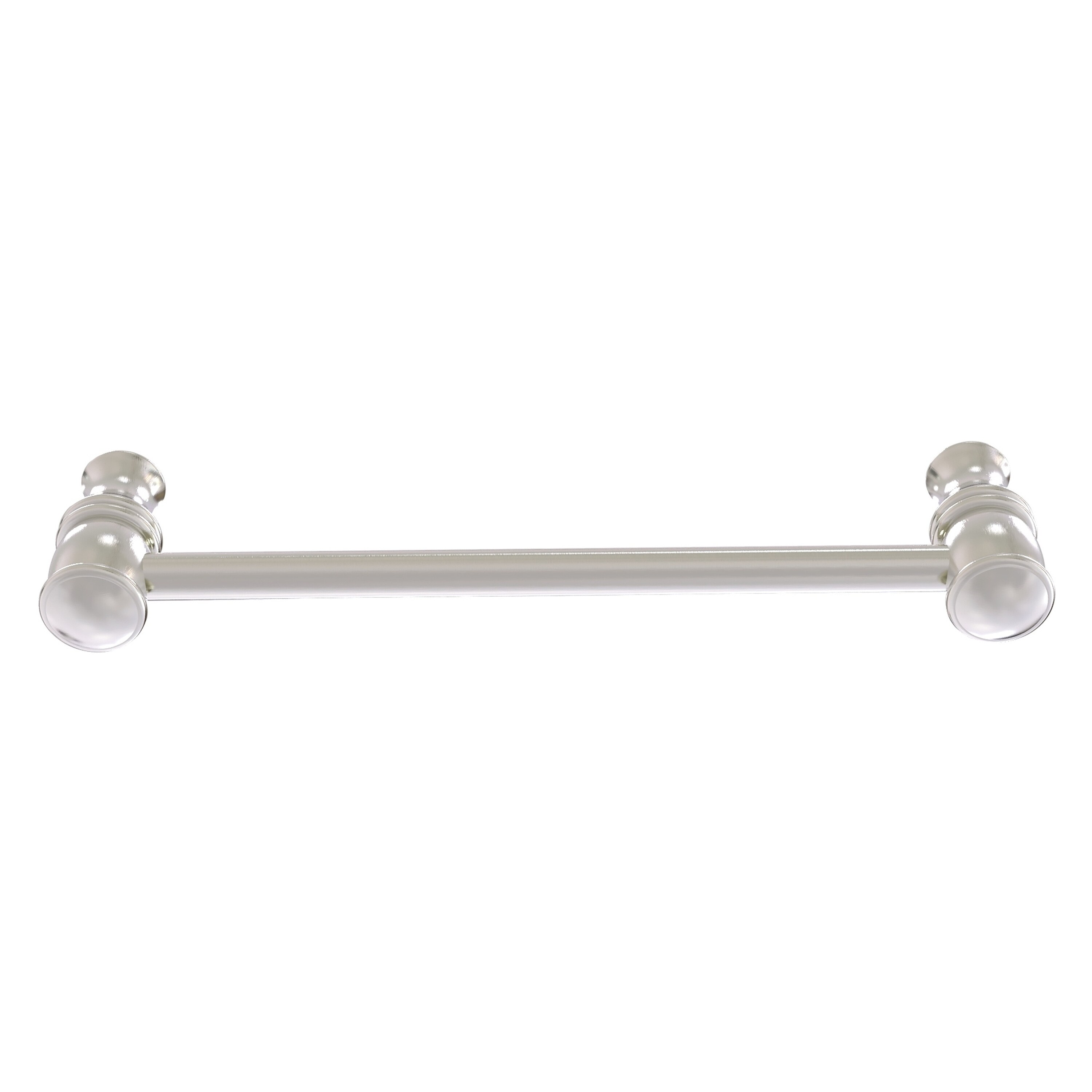Allied Brass CL-30-6-SN Carolina 6-in , Satin Nickel Dual Mount Cylindrical Bar For Use on Appliances Drawer Pulls