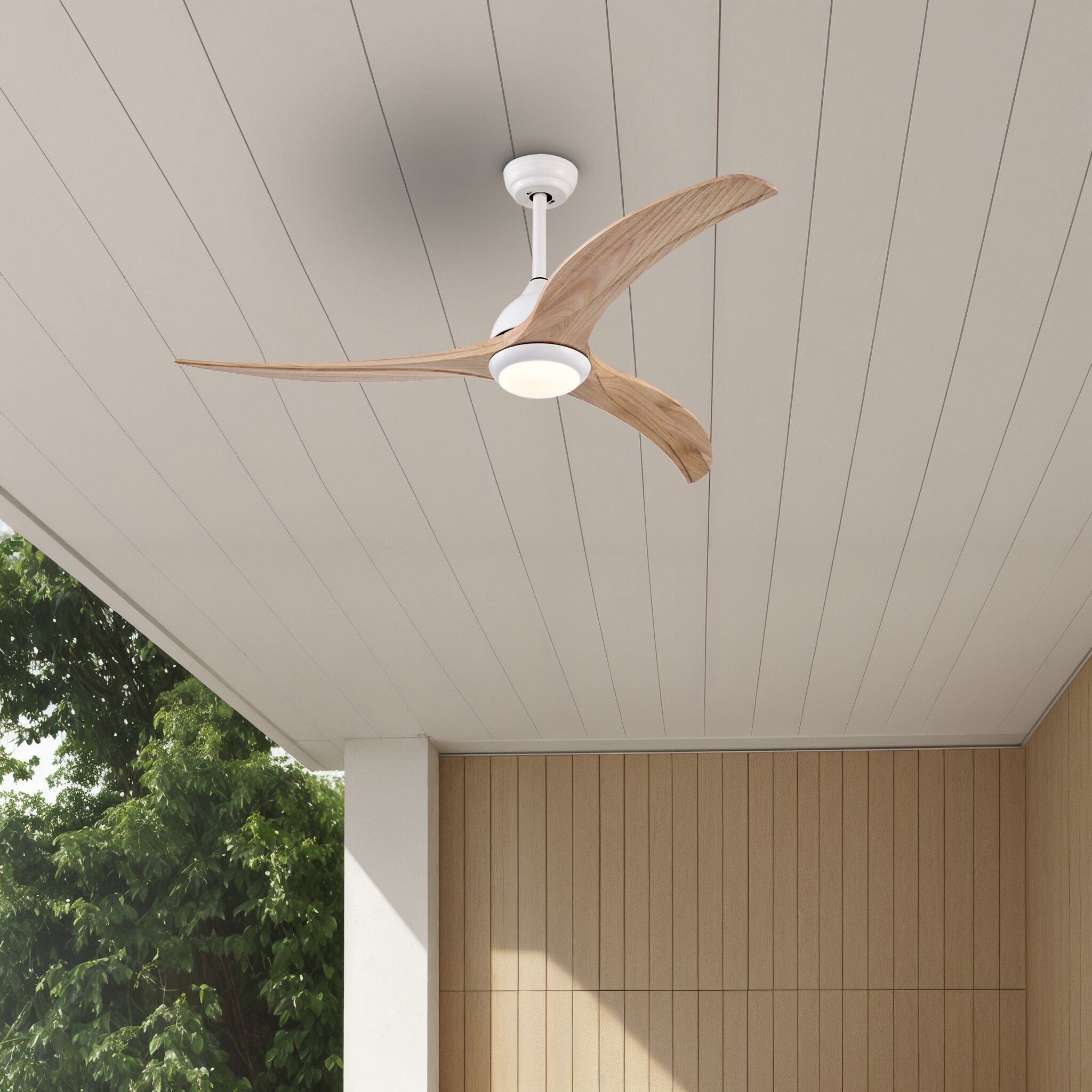 WELLFOR GYH52-1084-5WH Ceiling-Fans - View #2