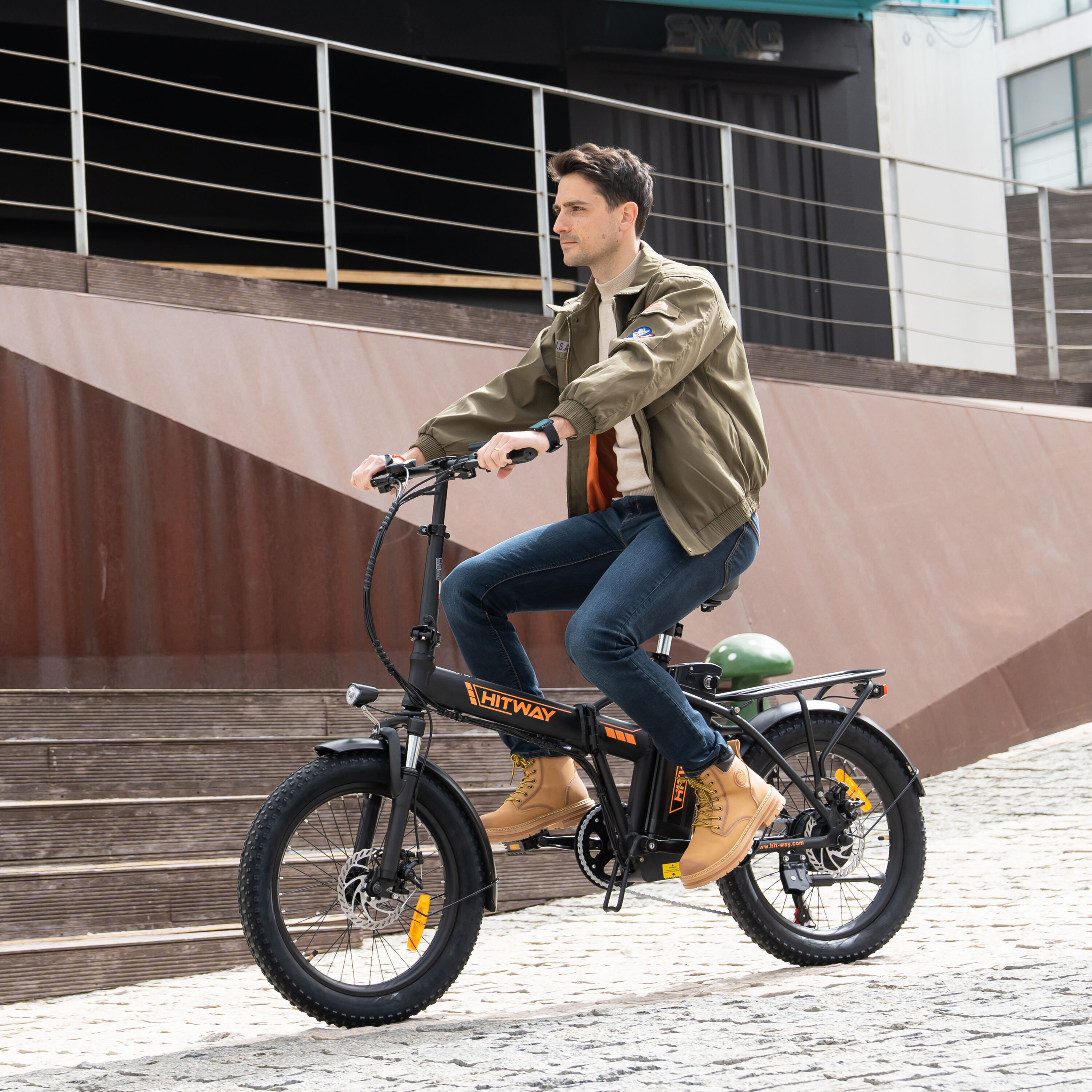 HITWAY 20-in Adult Unisex E-bike in the Bikes department at