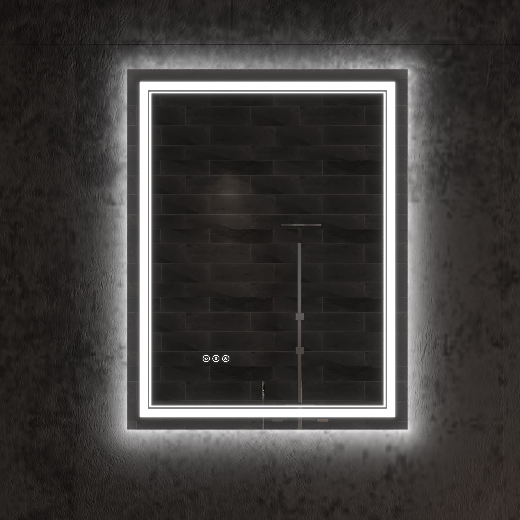 ExBrite FXBM3026FB Framed-Bath-Mirrors - View #13