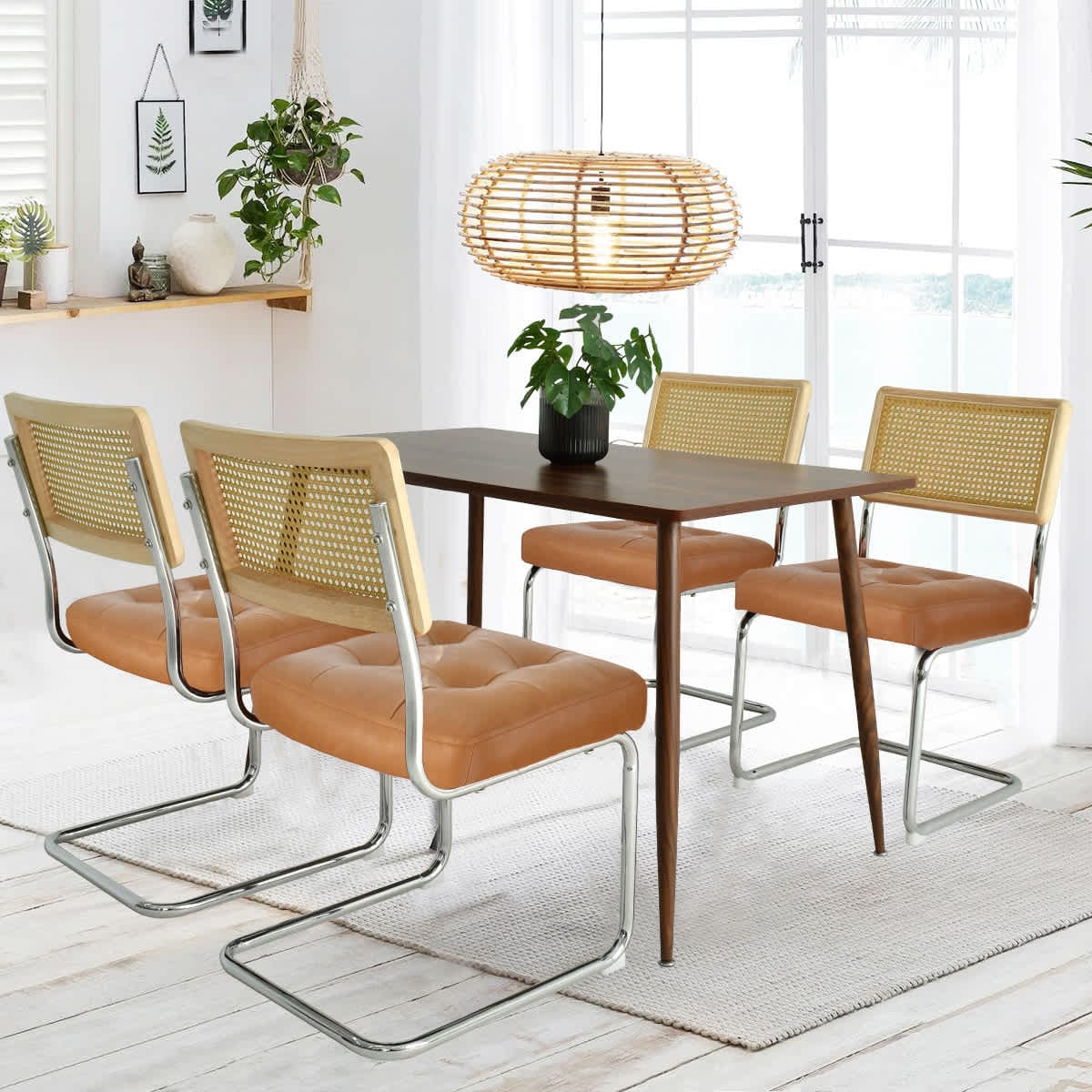 Maison Boucle CHARLSWT+KYLIE-TAN-4 Dining-Sets - View #2