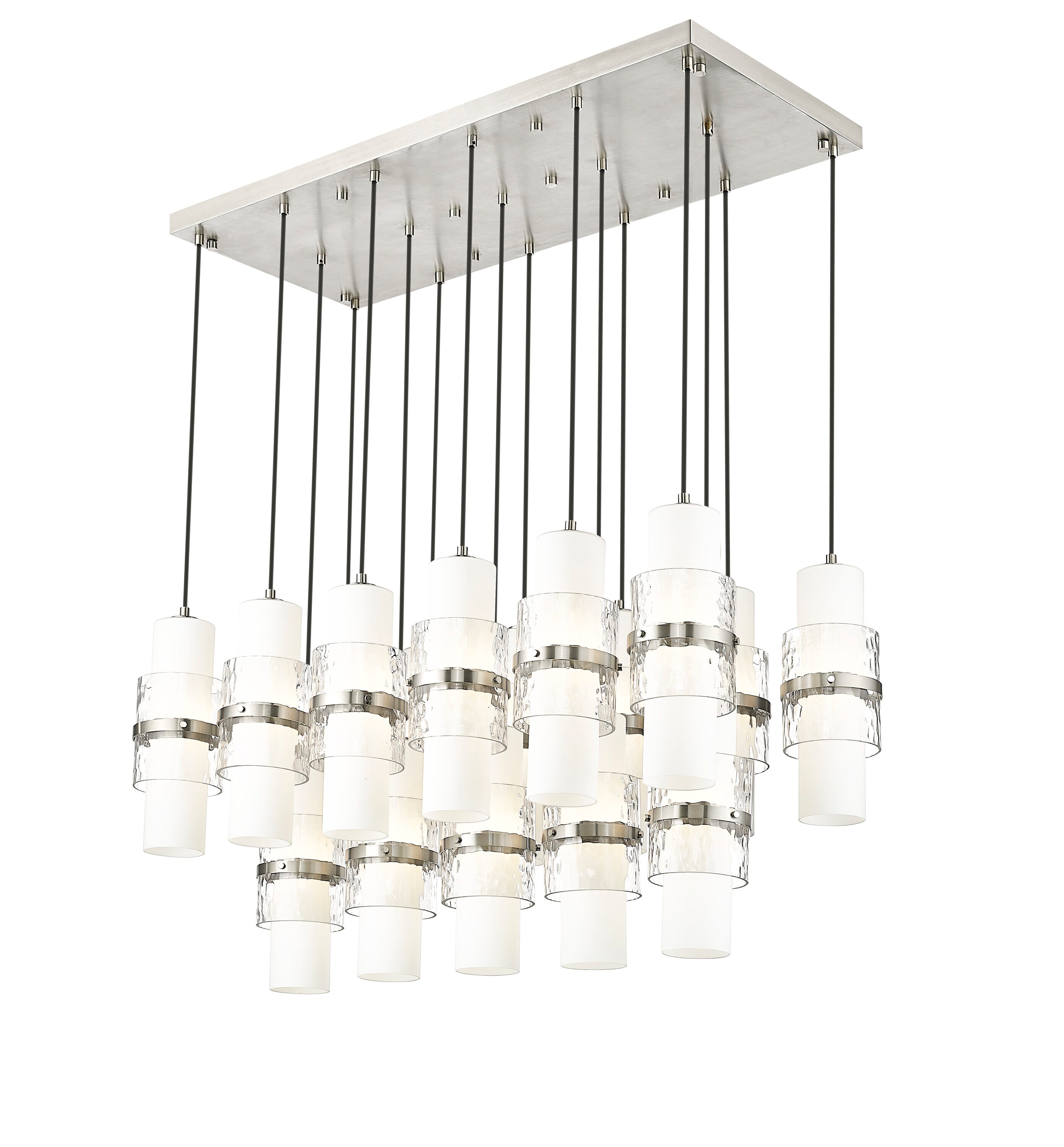 Z-Lite Cayden 17-Light Brushed Nickel Modern/Contemporary