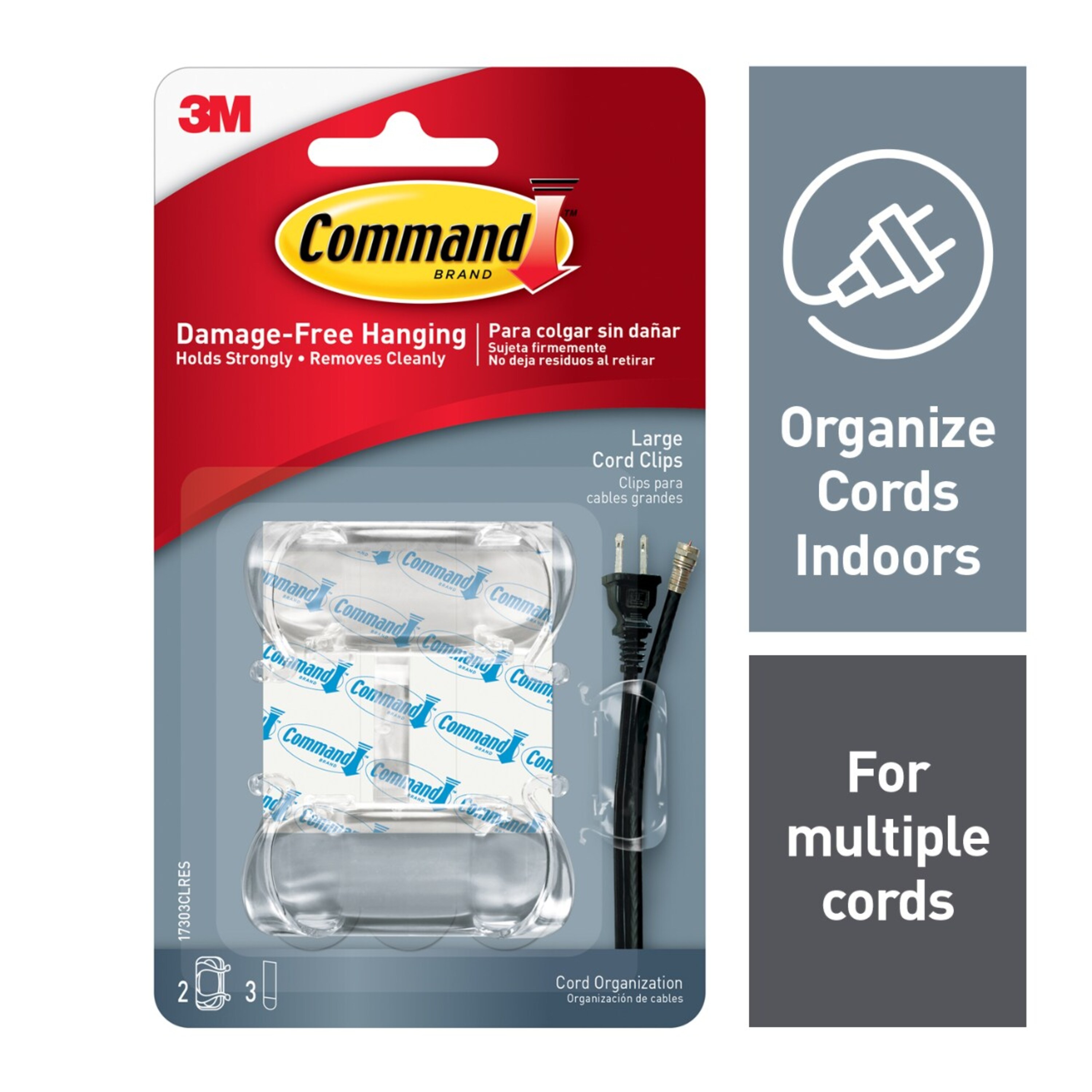 Command 17303CLR 2 -Pack Clear Adhesive
