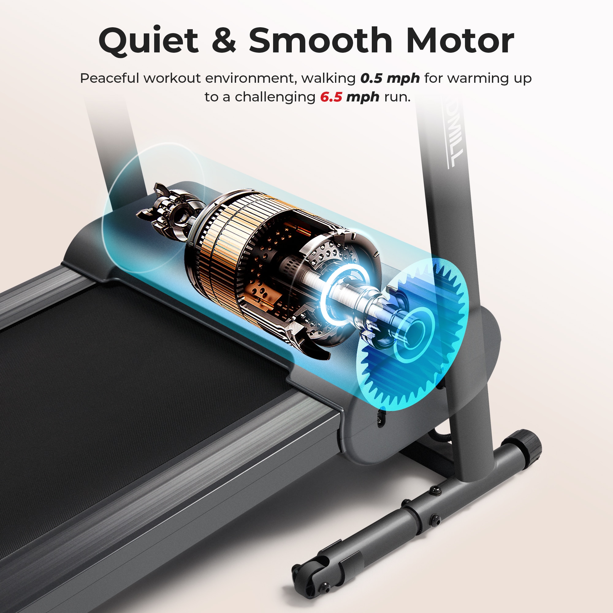 Sunny Health & Fitness SF-T7610SMART treadmills - View #4