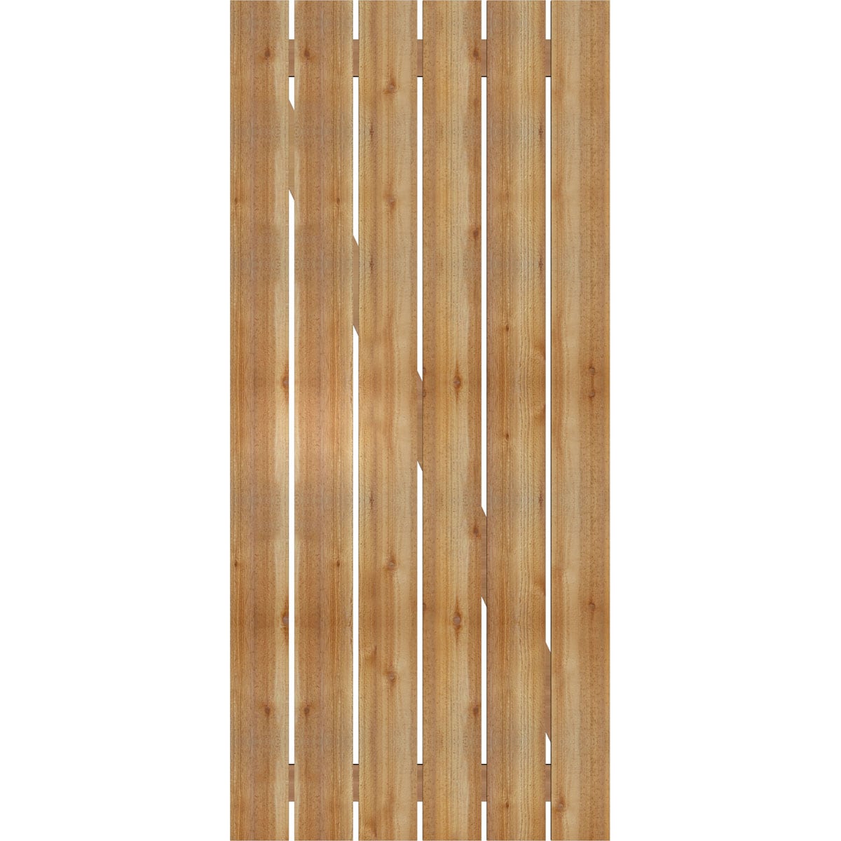 Ekena Millwork RBS06Z35X077RWR Exterior-Shutters - View #4
