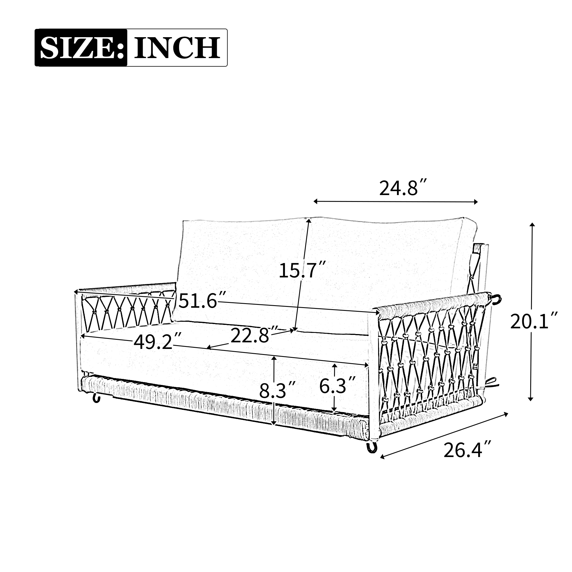 AAZJ TEM-727AAA Playset-Swings - View #11