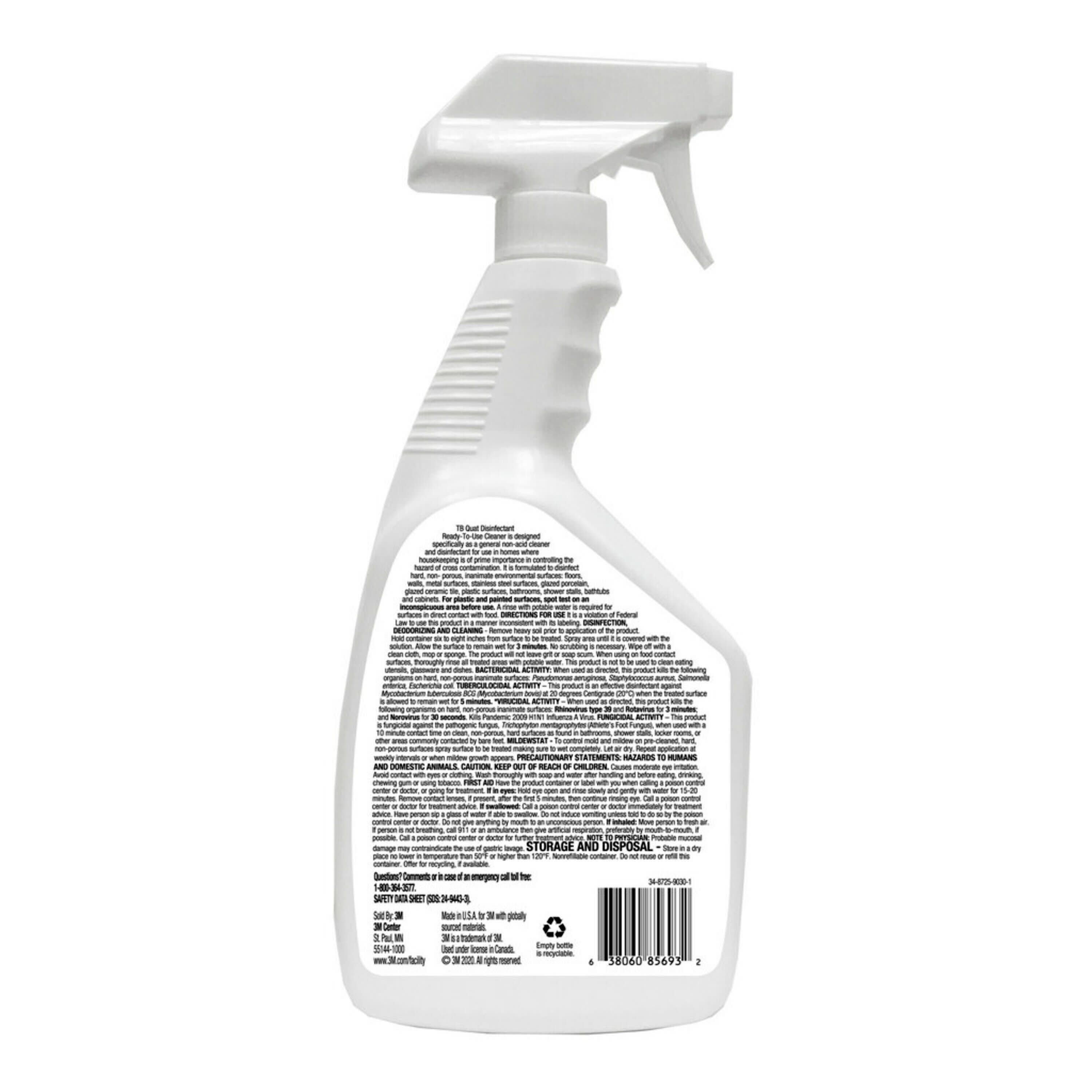 Ameritech Quad Action Disinfecting Glass, Plexiglass & Multi-Surface  Cleaner - 32 oz.