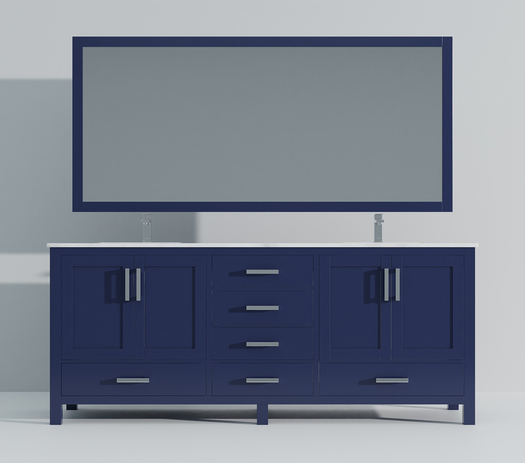 Lexora LJ342284DEDSM34F Bath-Vanity-Combo - View #12