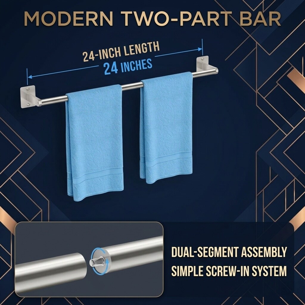 Afoxsos LAF0414D04 Decorative-Bath-Hardware-Kits - View #2