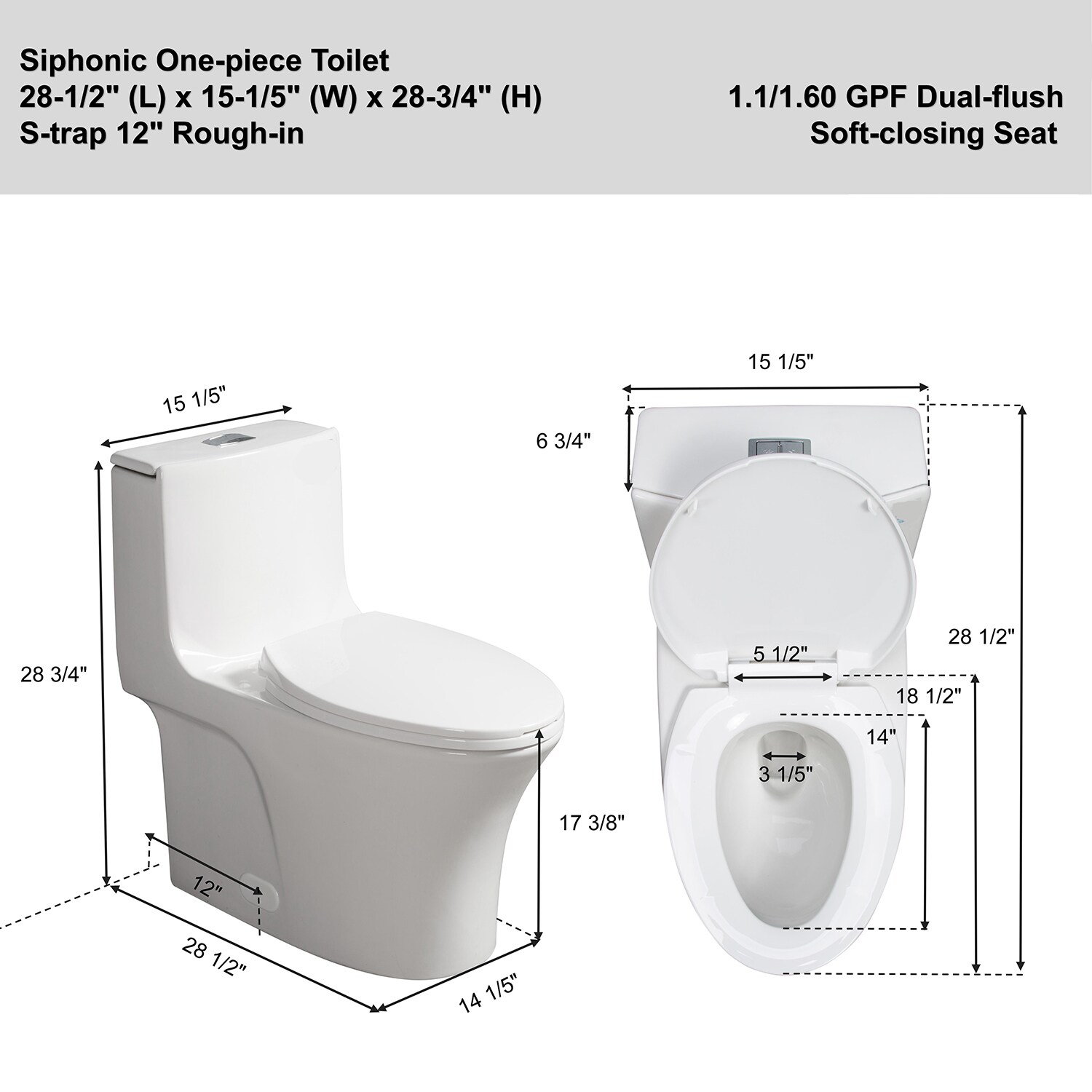 Mondawe MO-SL-D76 toilets - View #10
