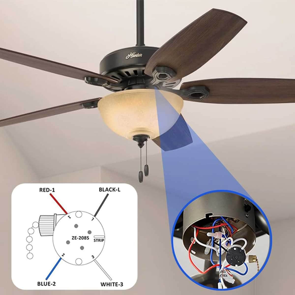 Aoibox LABZB0826042 Ceiling-Fan-Mtg-Hdwr - View #3